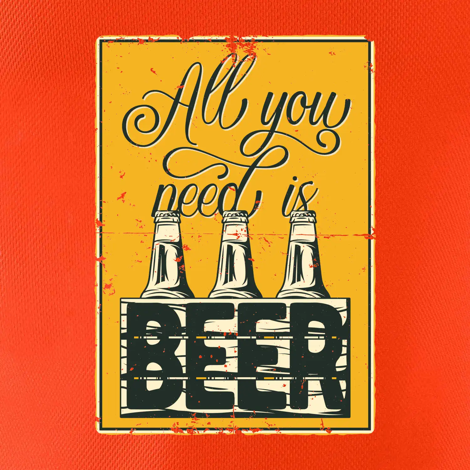 All you need is beer