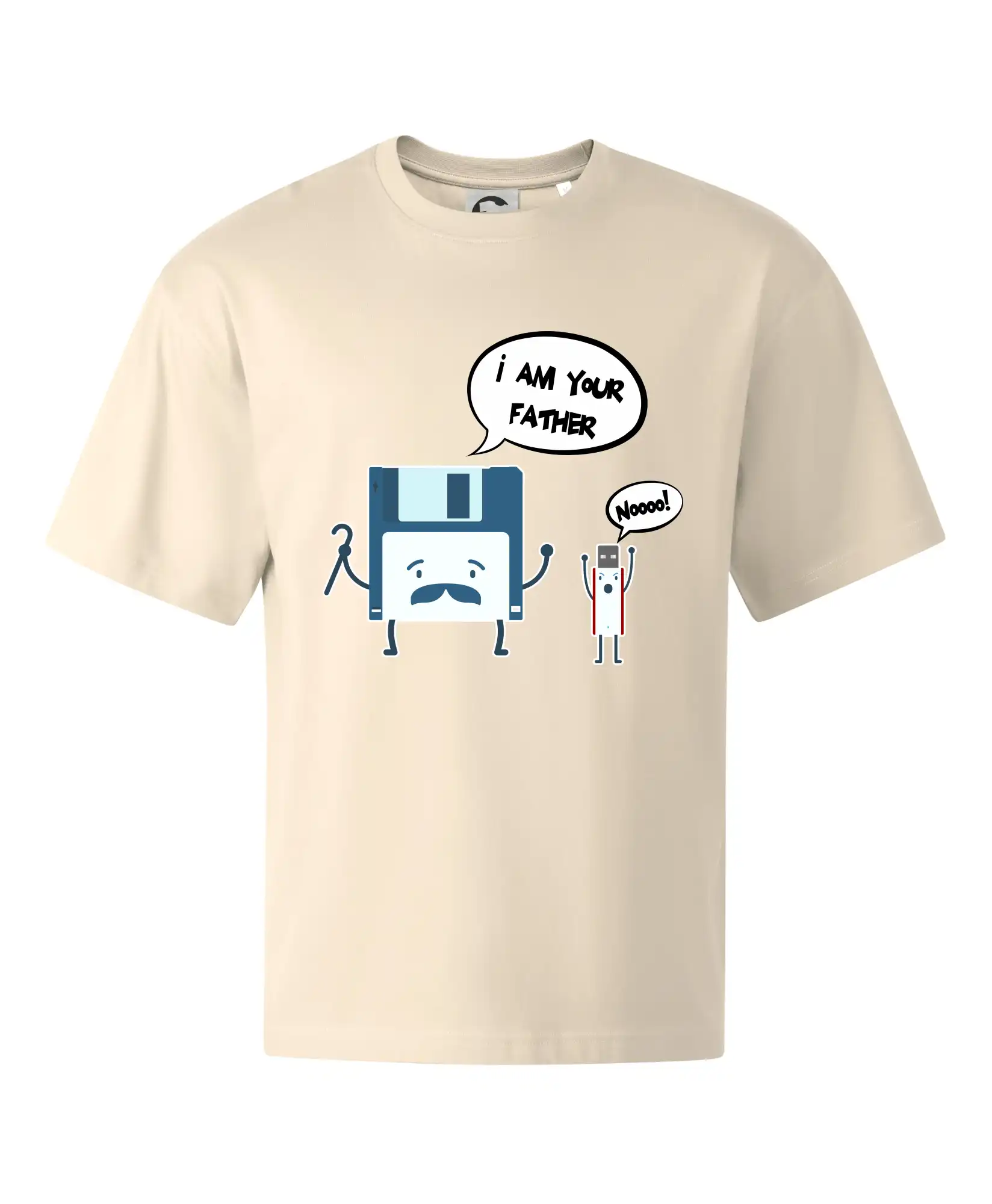 Tričká pre ajťákov - I am your father USB - Stage unisex - OVERSIZE