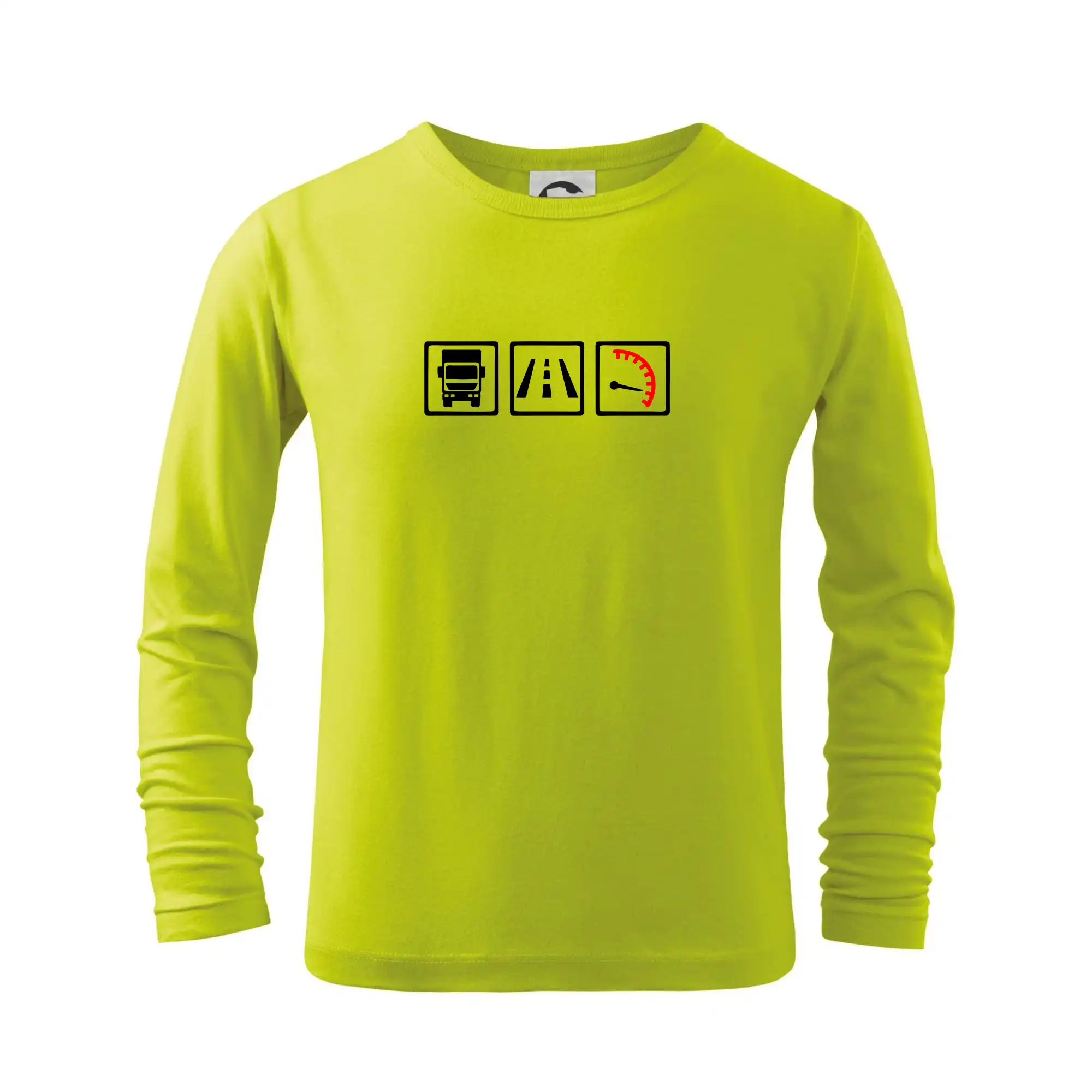 Auto tričká - Kamión trio - Tričko detské Long Sleeve