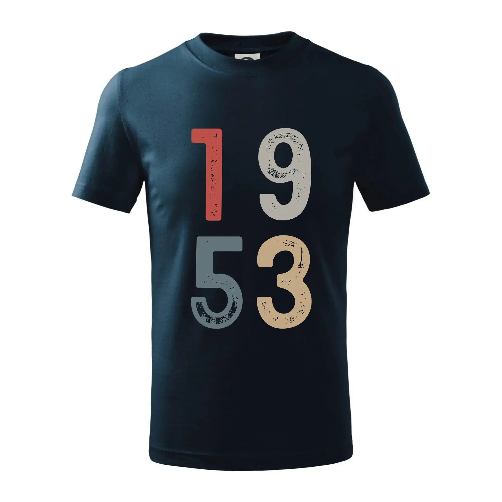 Tričká k narodeninám - Vintage číslica 1953 - Tričko detské bavlnené