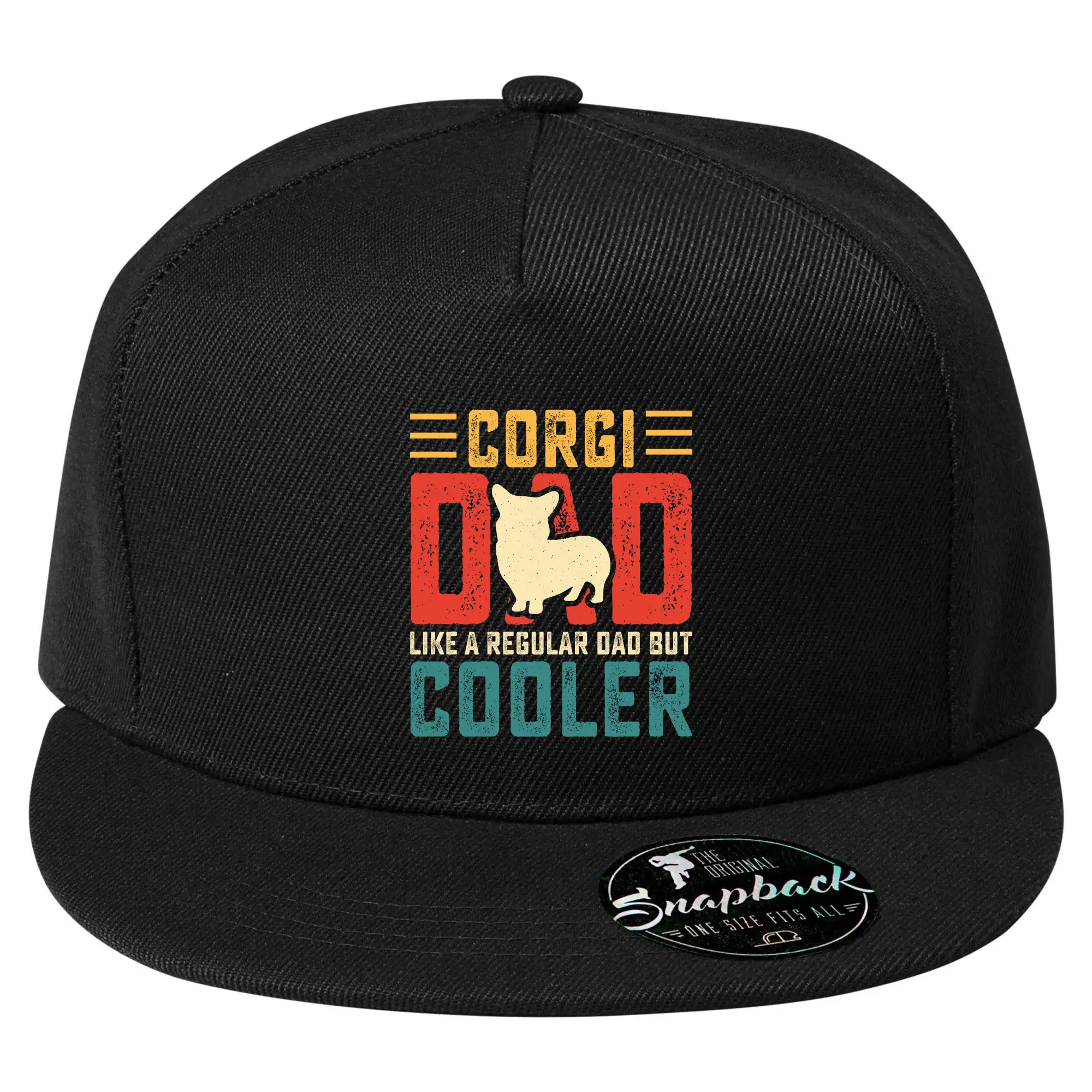 Corgi dad like a regular dad but cooler
