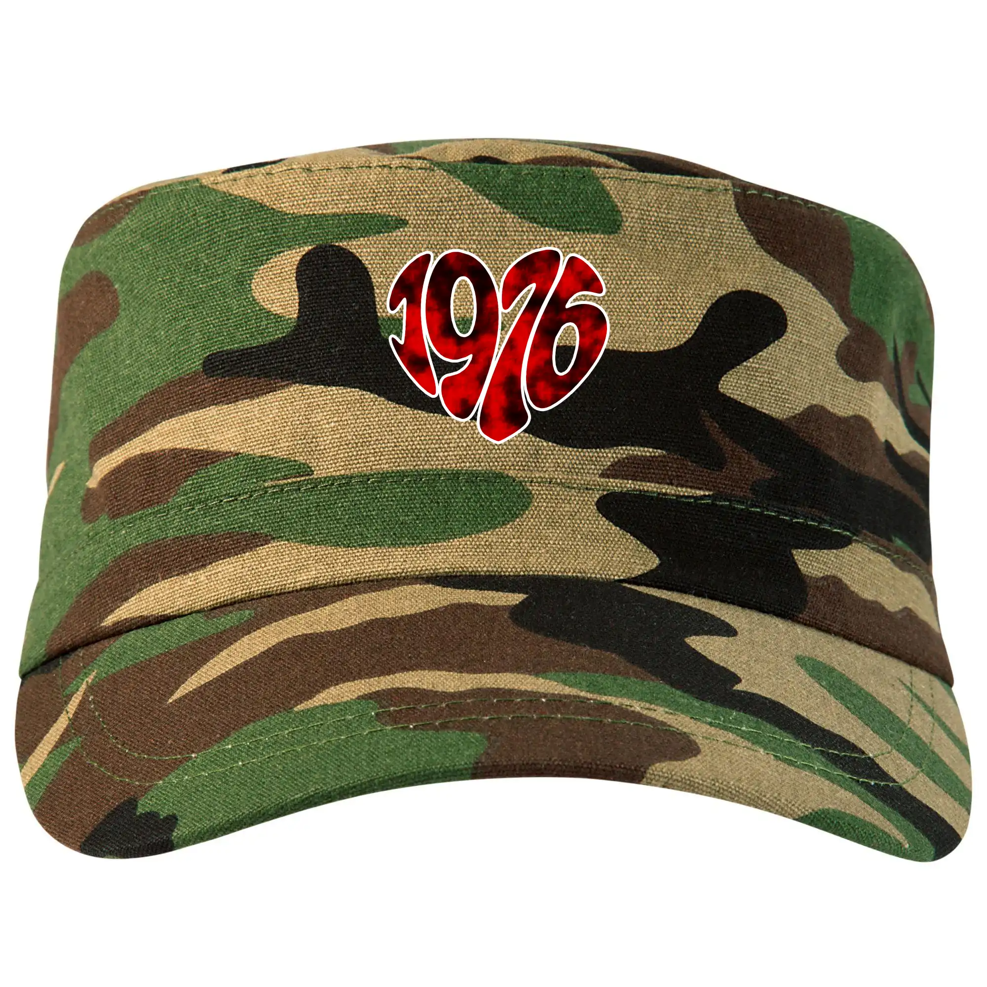 Trička s ročníkom 1976 - 1976 v srdci - Šiltovka CAMO