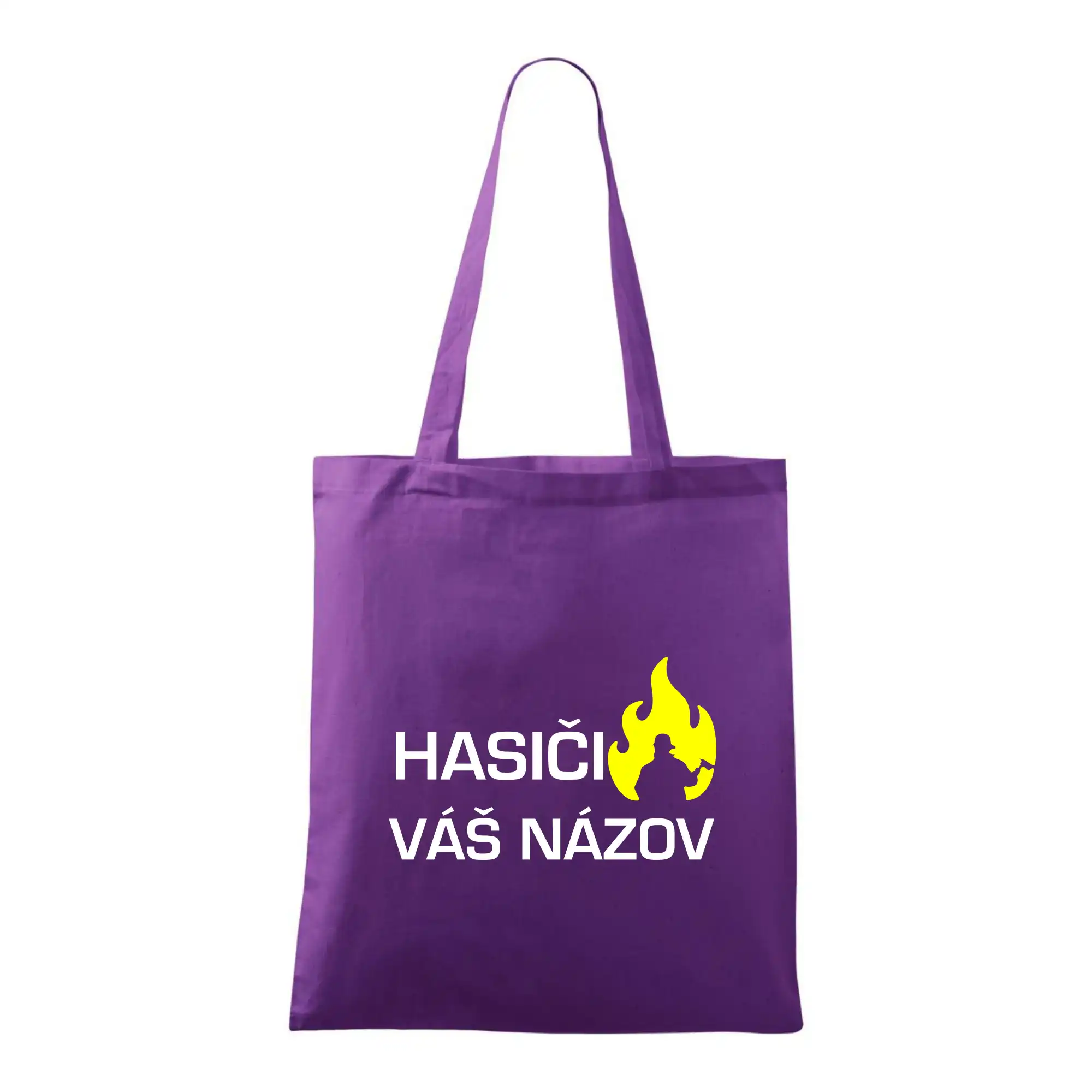 Hasiči - Váš názov - FLUO + Reflexná potlač