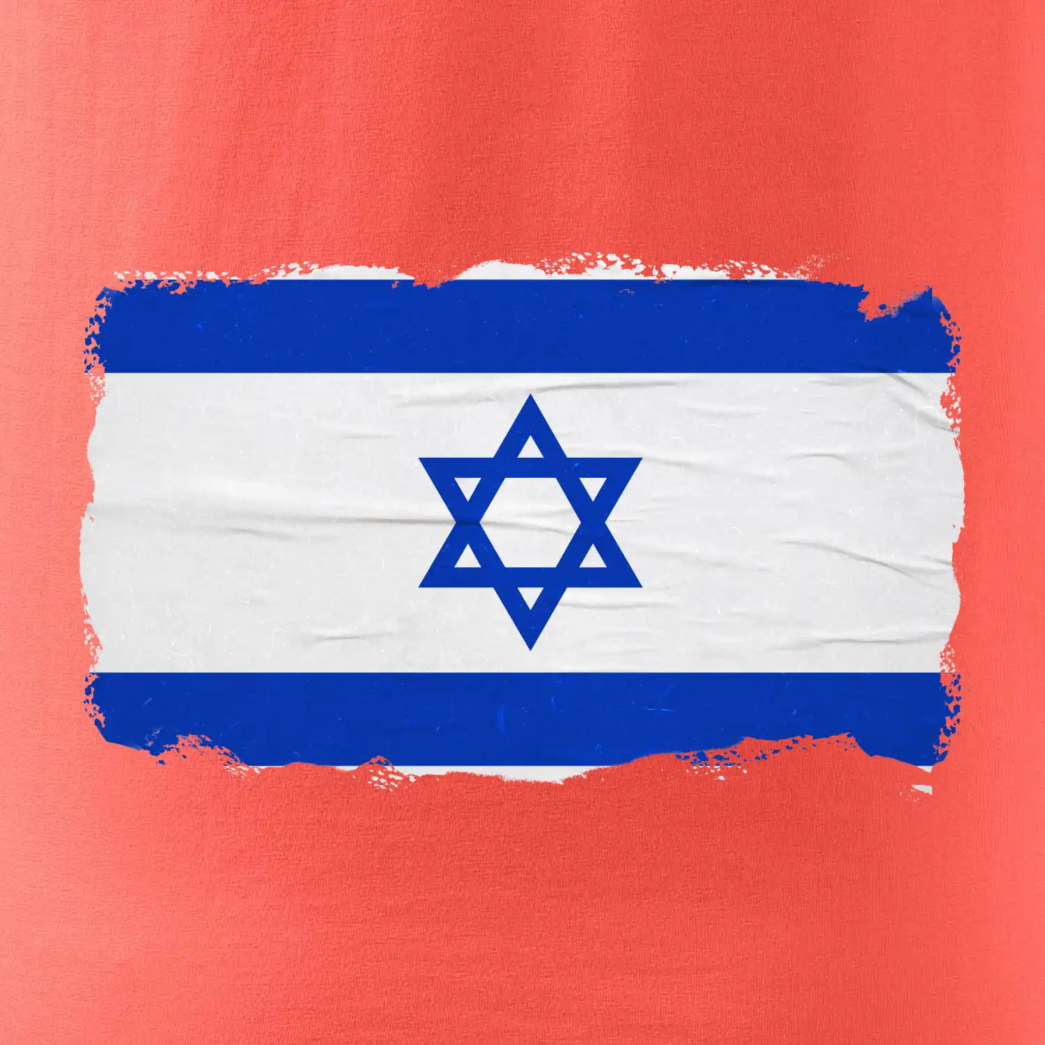 Izraelská vlajka plakát