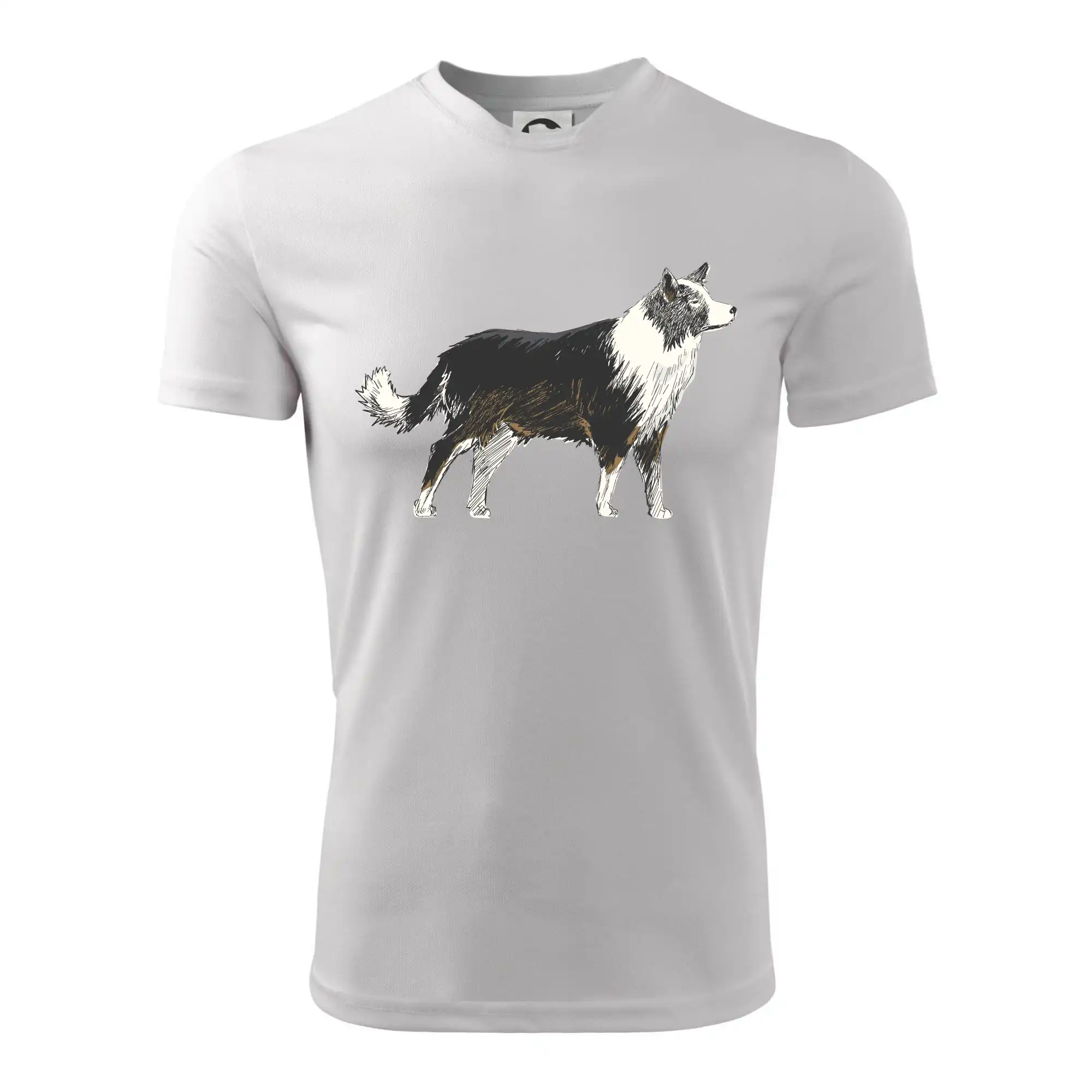 Border kolie kreslená