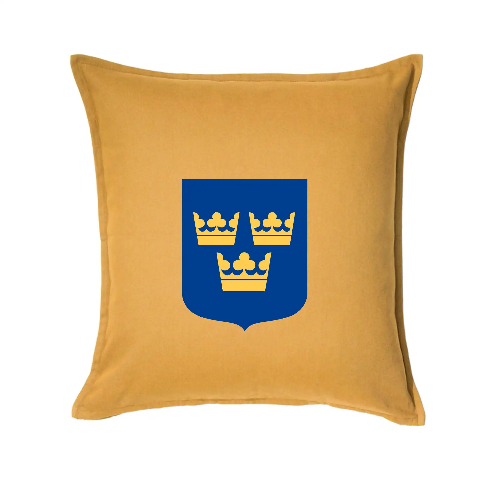 Ostatné mestá / miesta - Švédsky znak tri korunky veľký - Vankúš 50x50