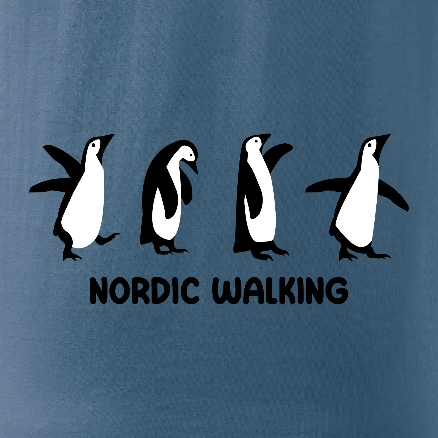 Nordic walking tučňáci - kreslení