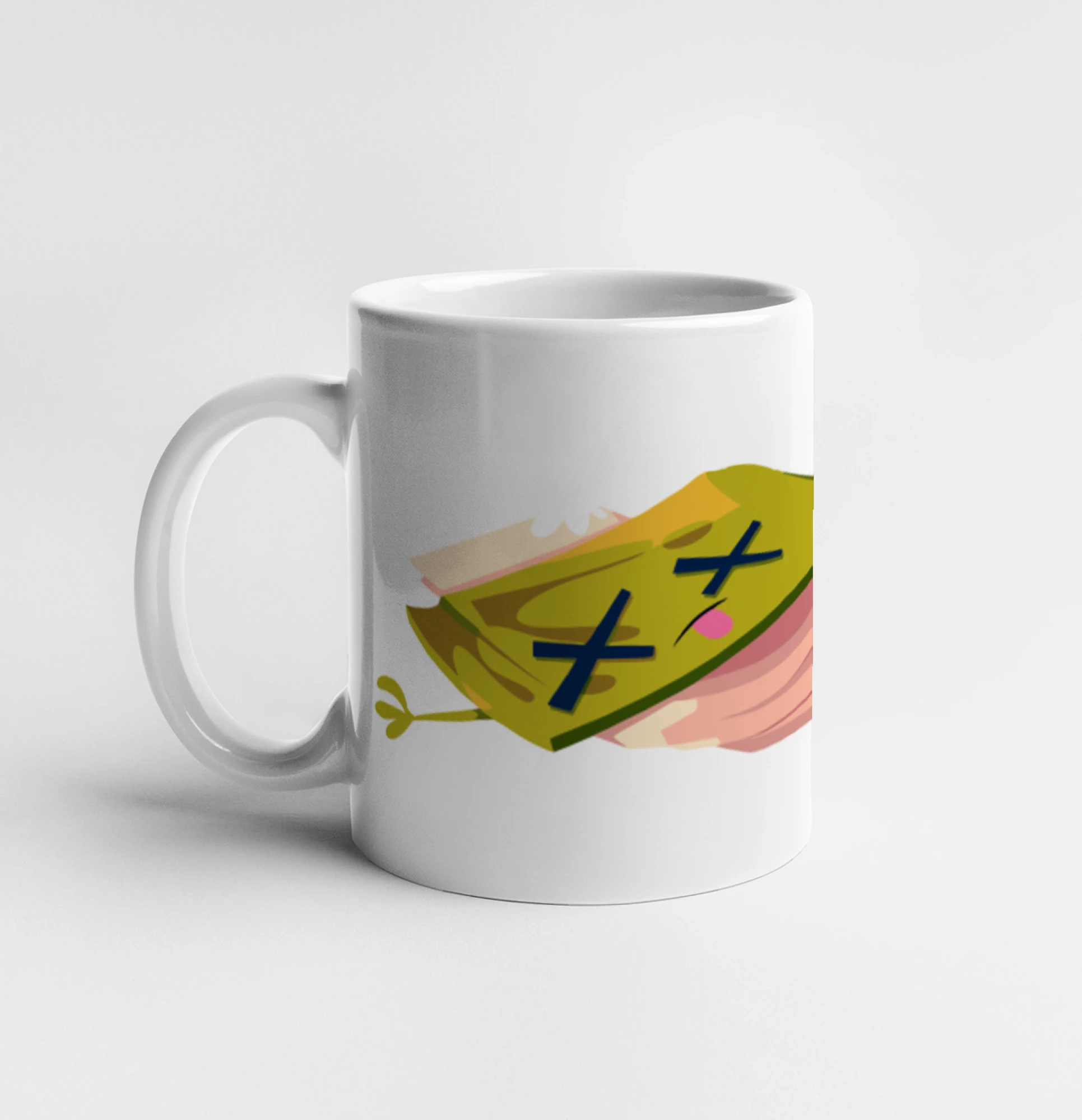 Kreslená kniha unavená