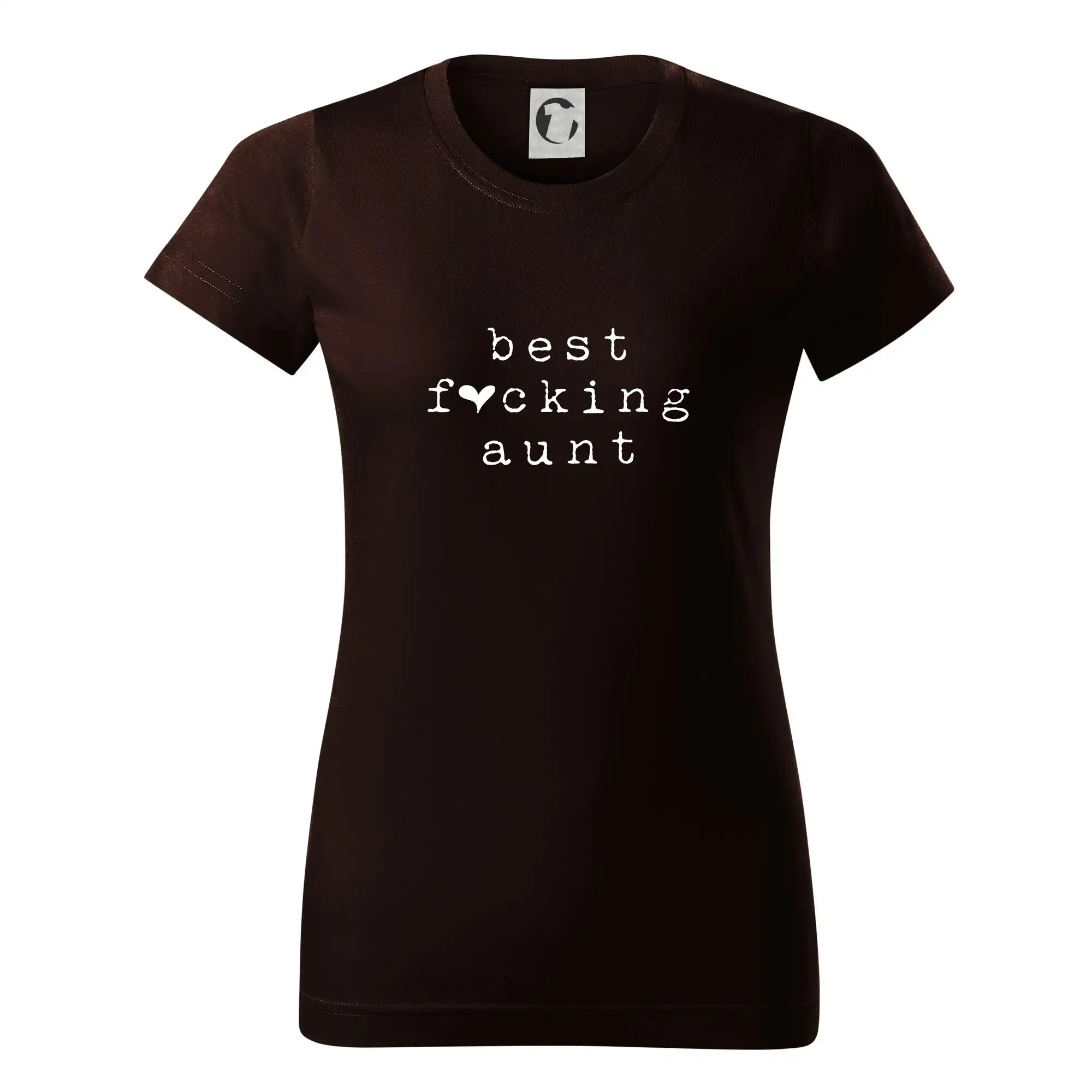 Best fucking aunt - Dámske tričko basic - ľahko voľnejšie a dlhšie