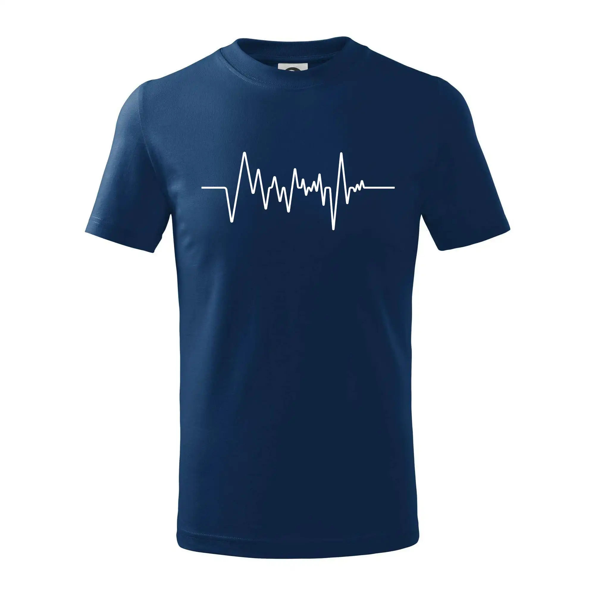 Grafické tričká - Ekg samostatné - Tričko detské bavlnené