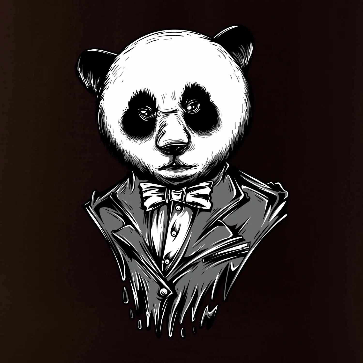 Panda gentleman
