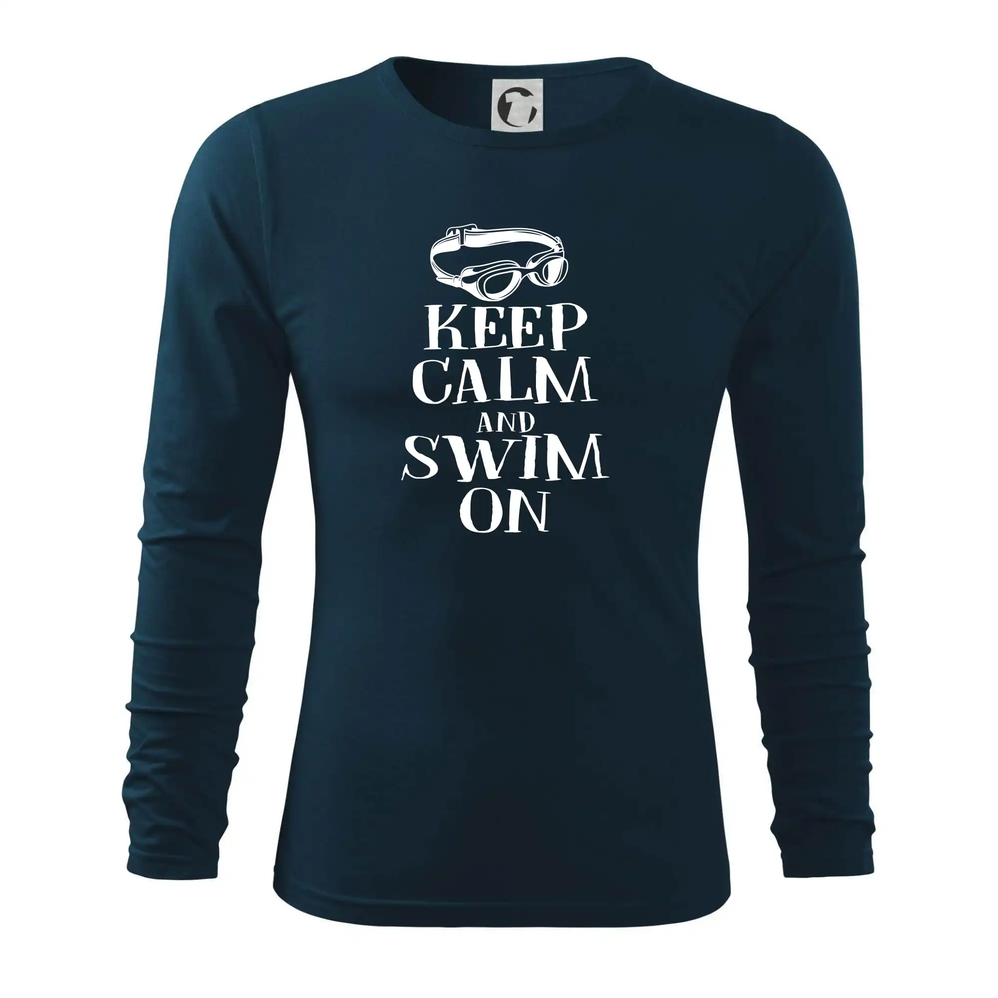 Keep calm and swim on