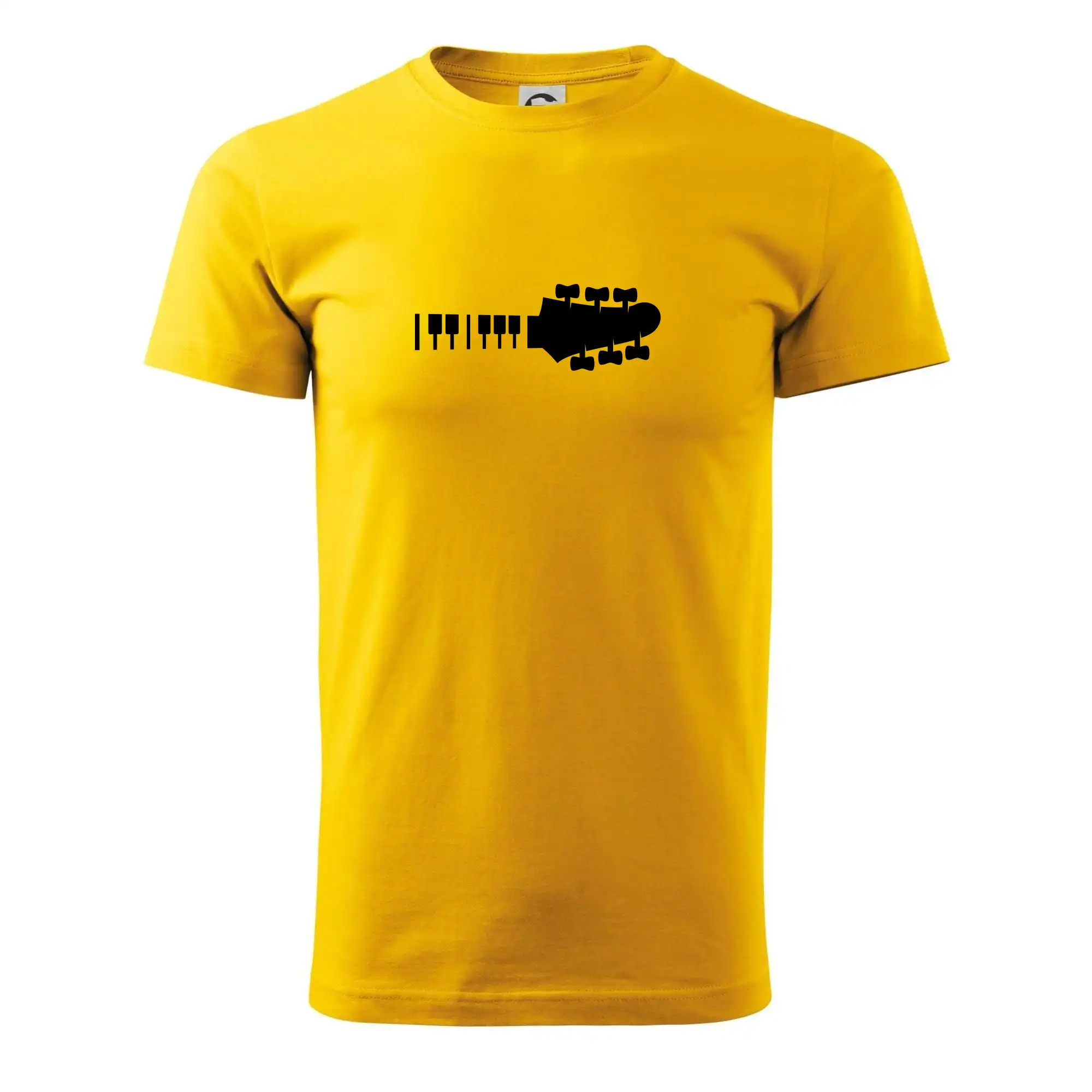 Klávesy a kytara - Tričko extra veľké  (5-8XL)