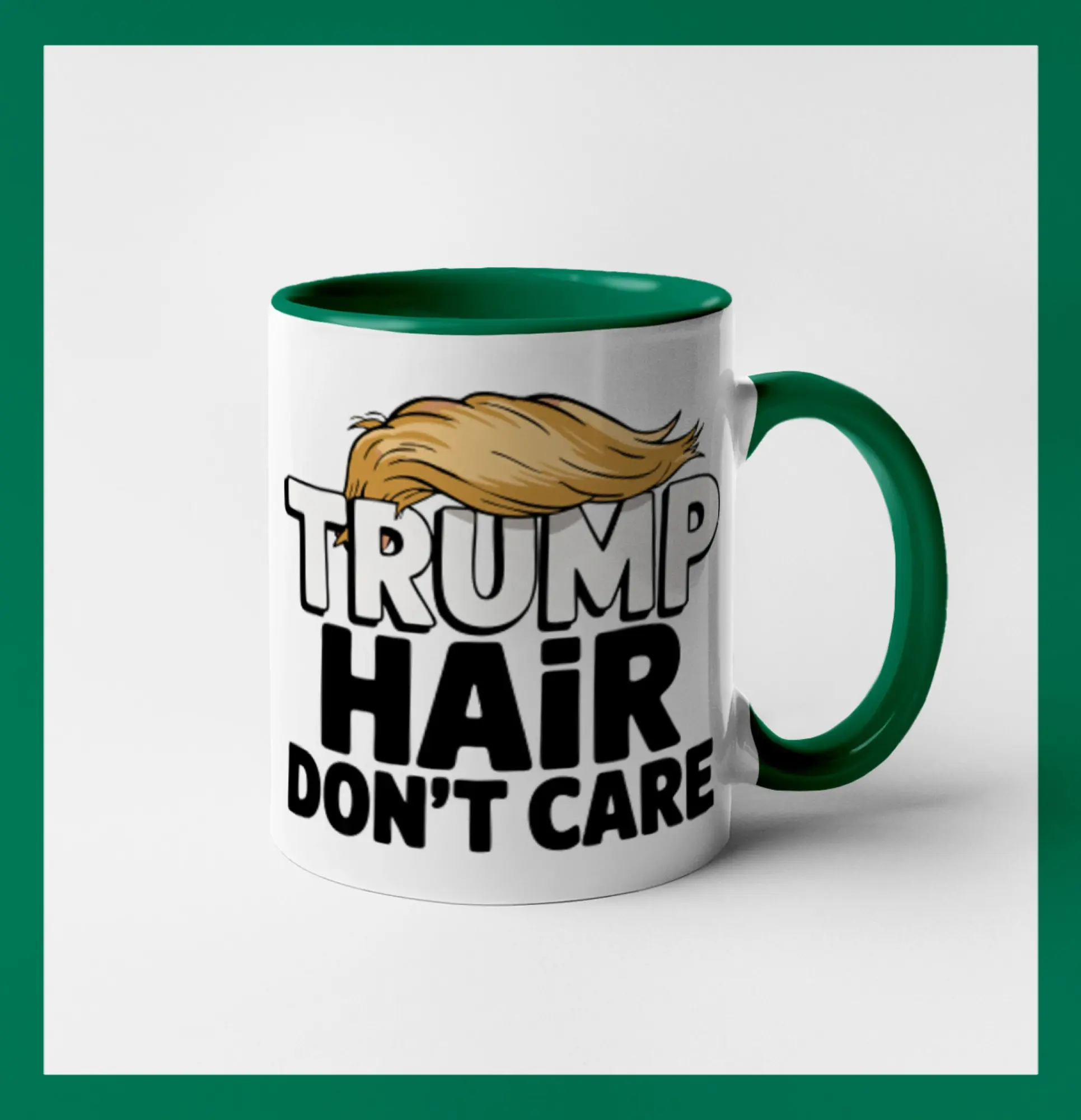 Trump hair dont care