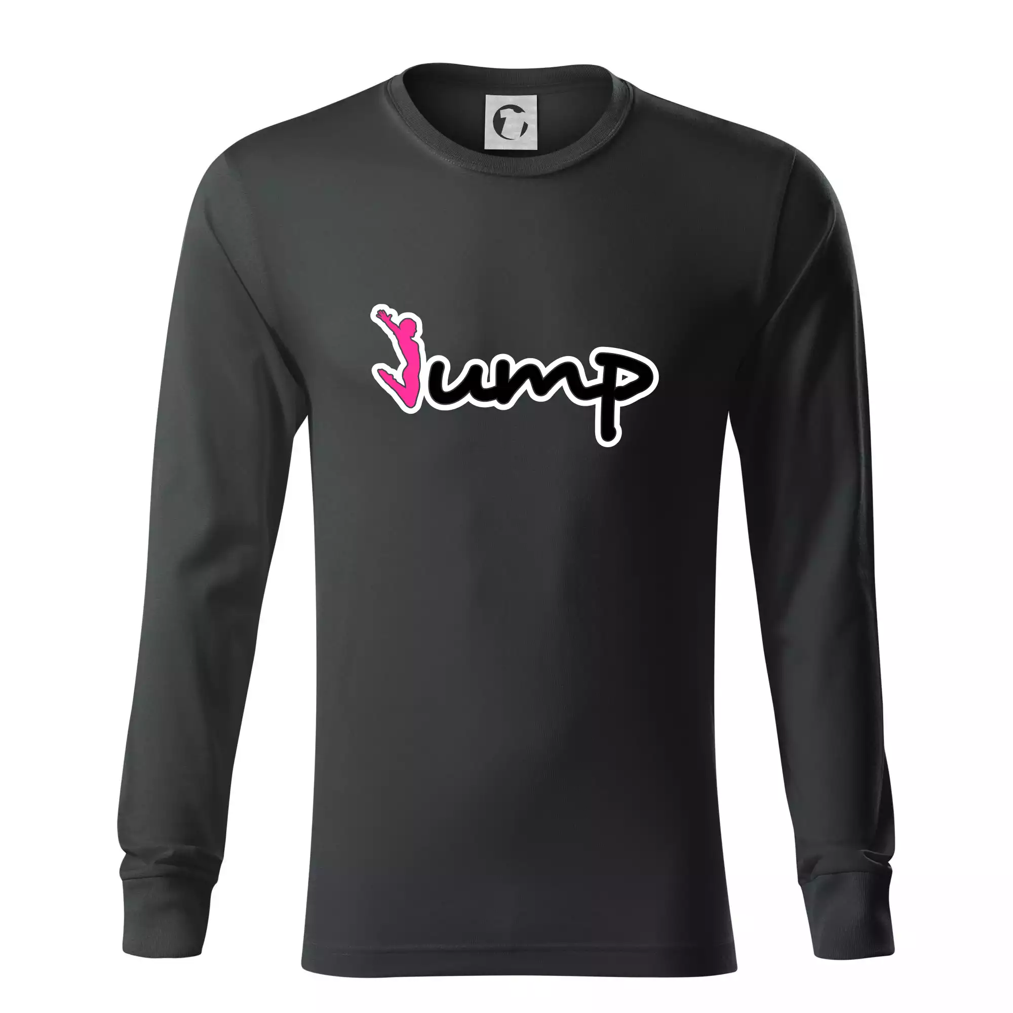 Jump - nápis a panáček