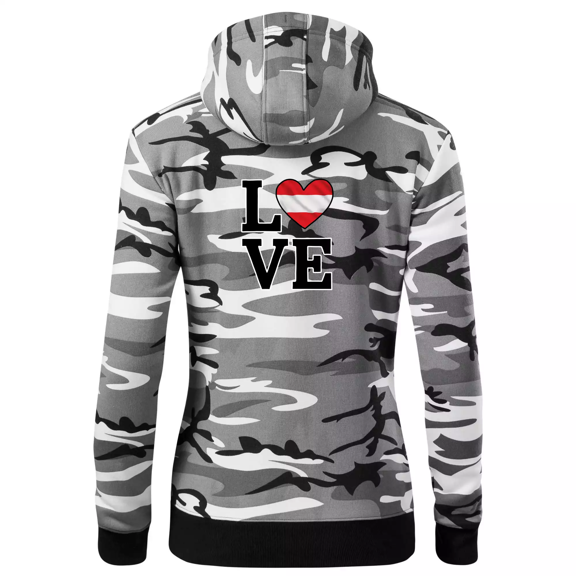 Love Rakouská vlajka