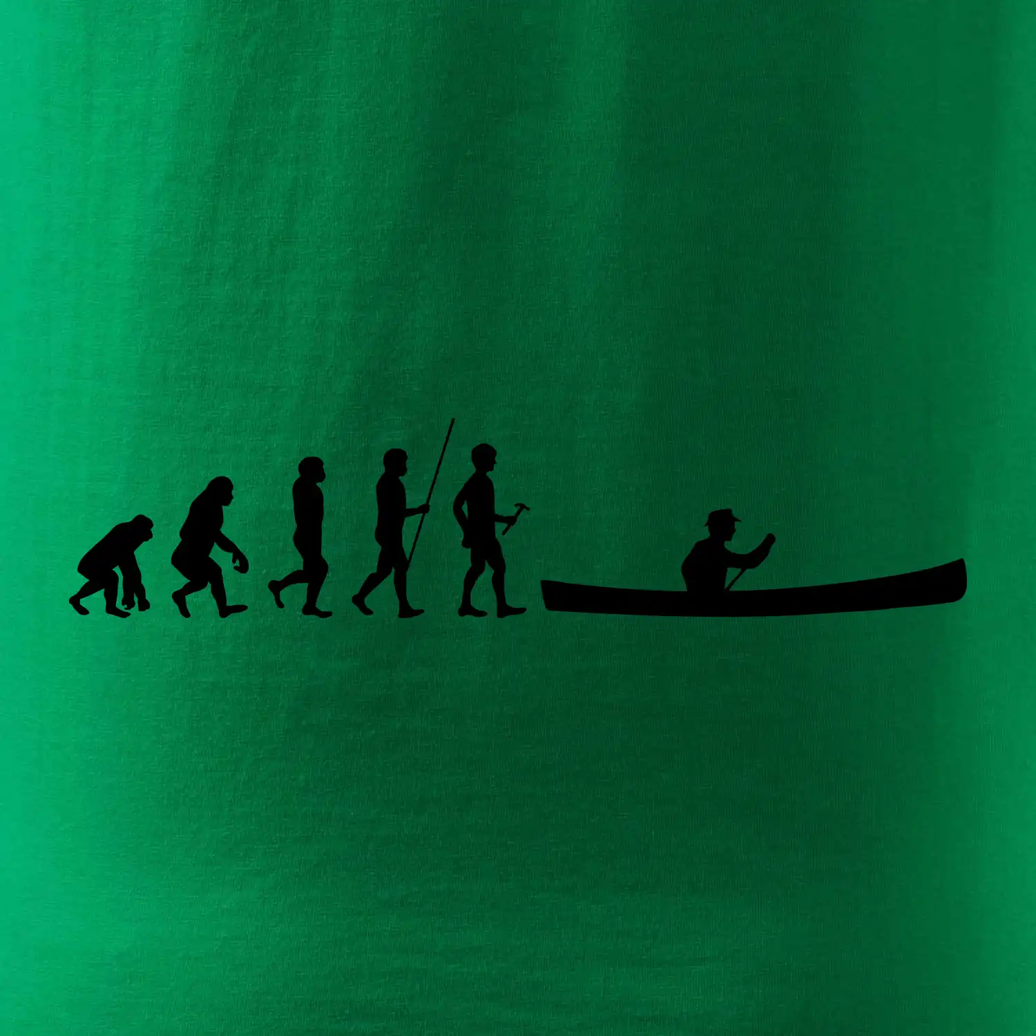 Evoluce kanoe stará