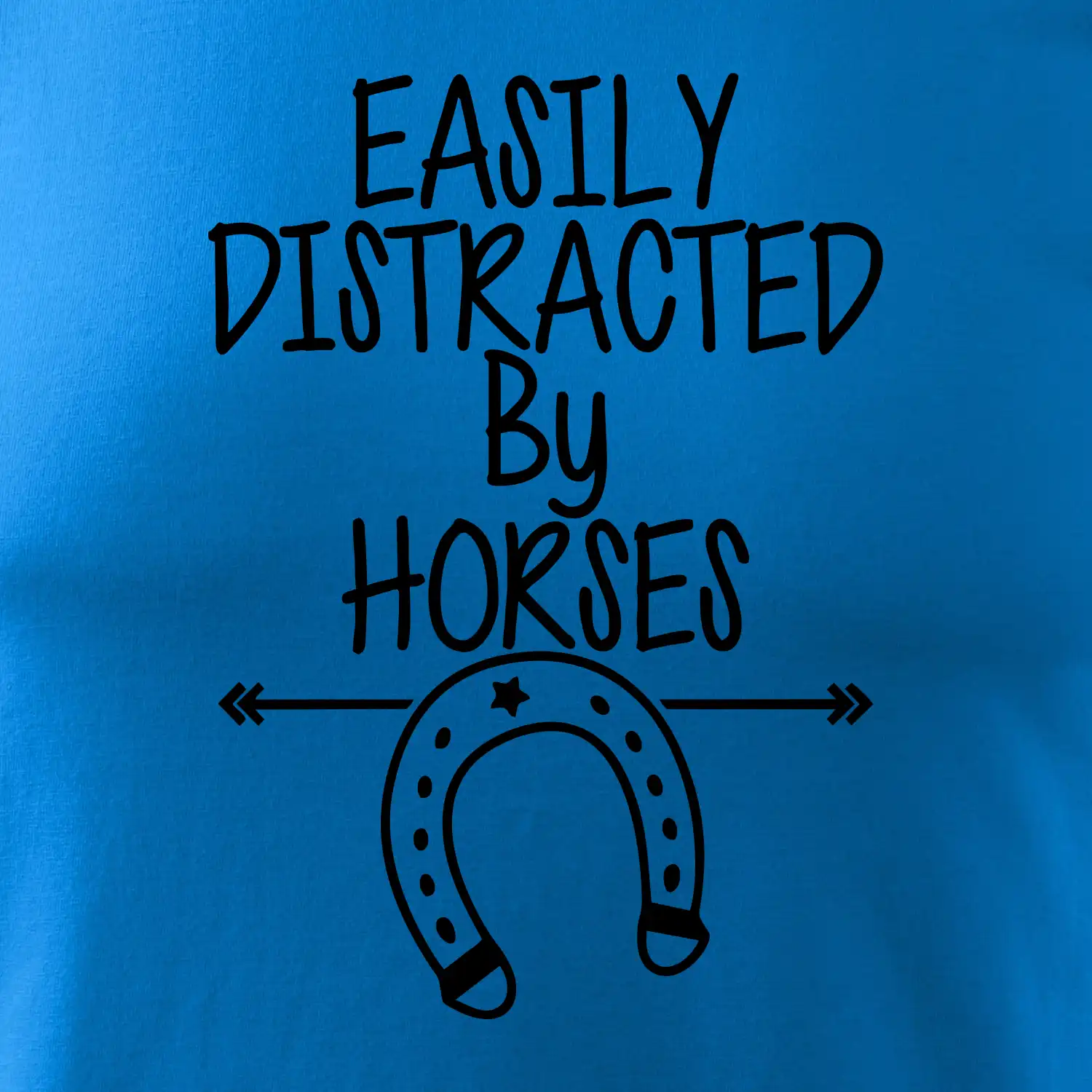 Easily Distracted by Horse