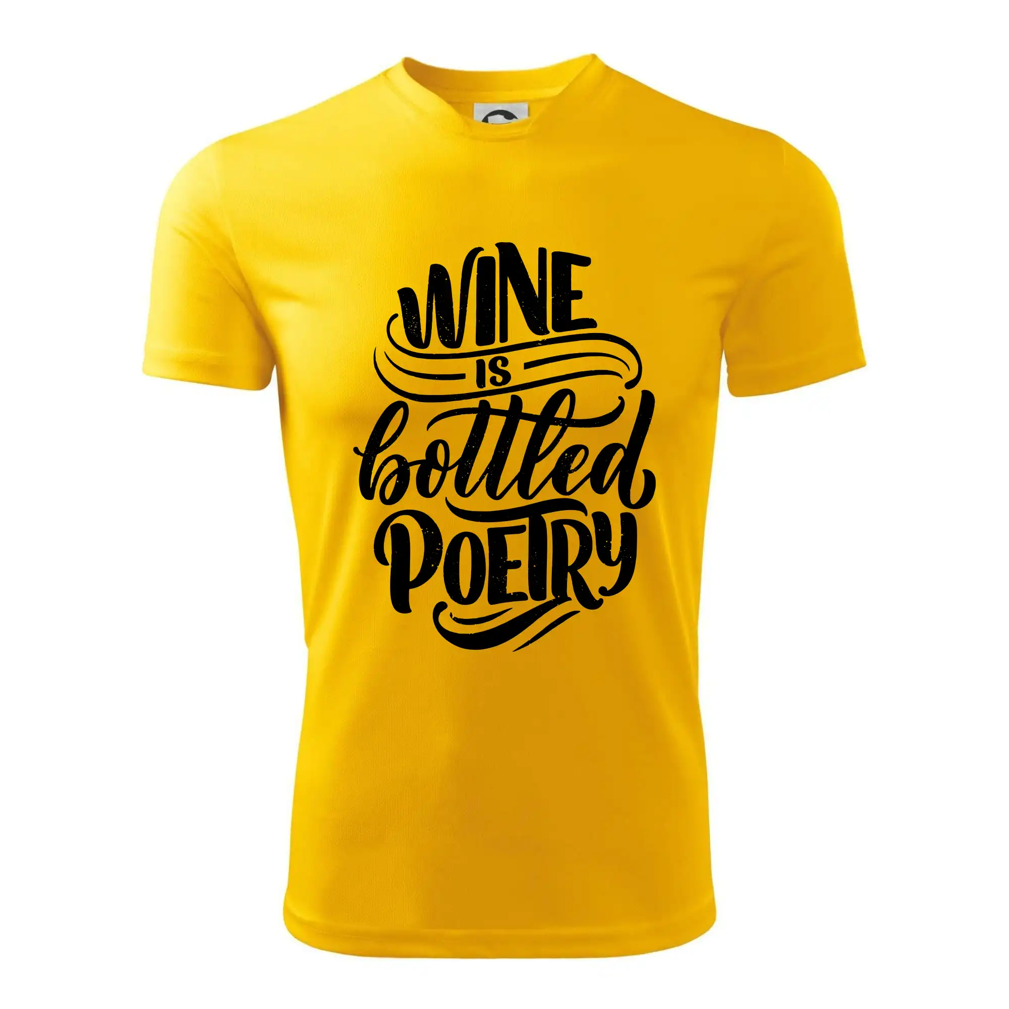 Wine is bottled poetry