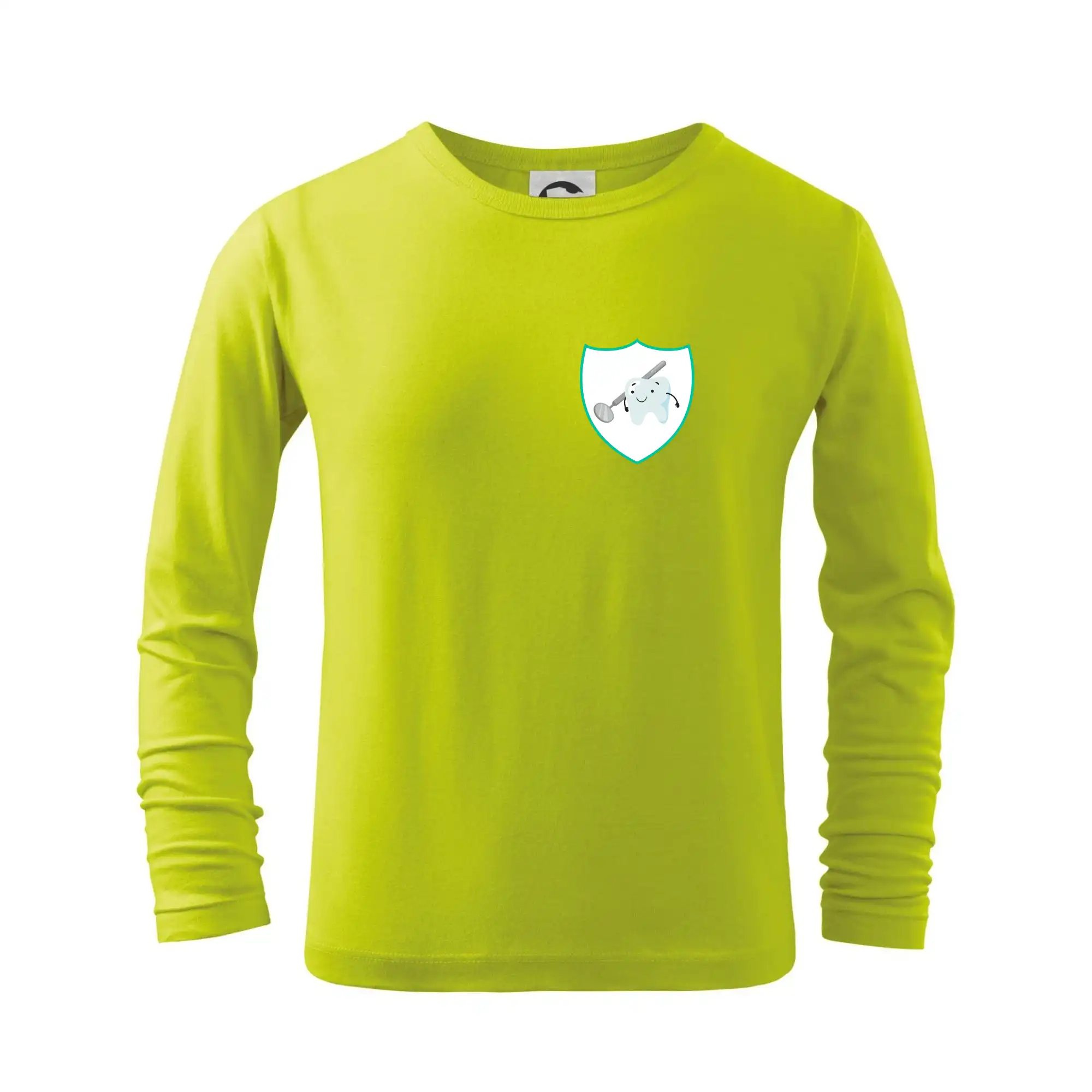 Zoubek na prsu - zrcátko