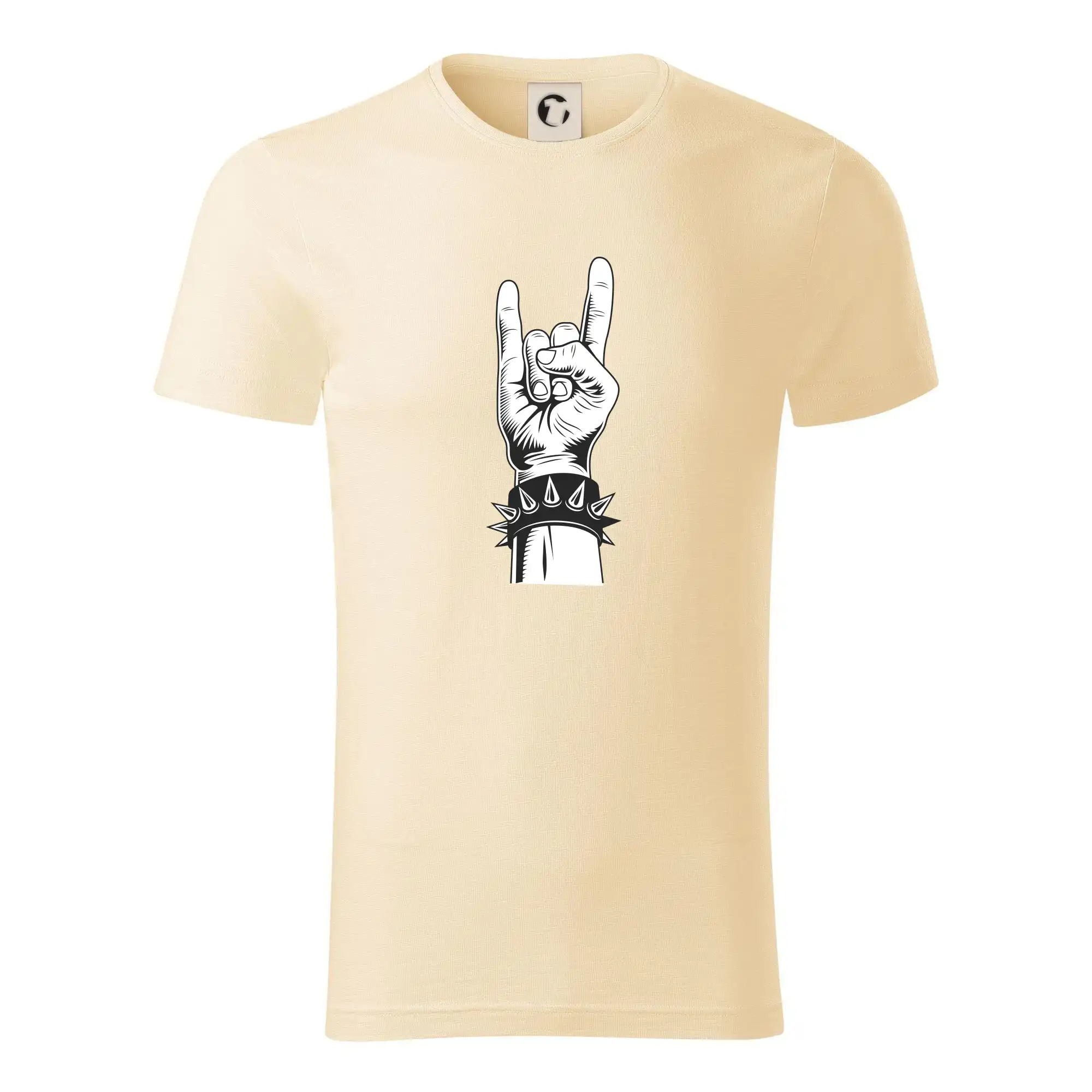 Rock ruka s náramkom - Tričko z organickej bavlny