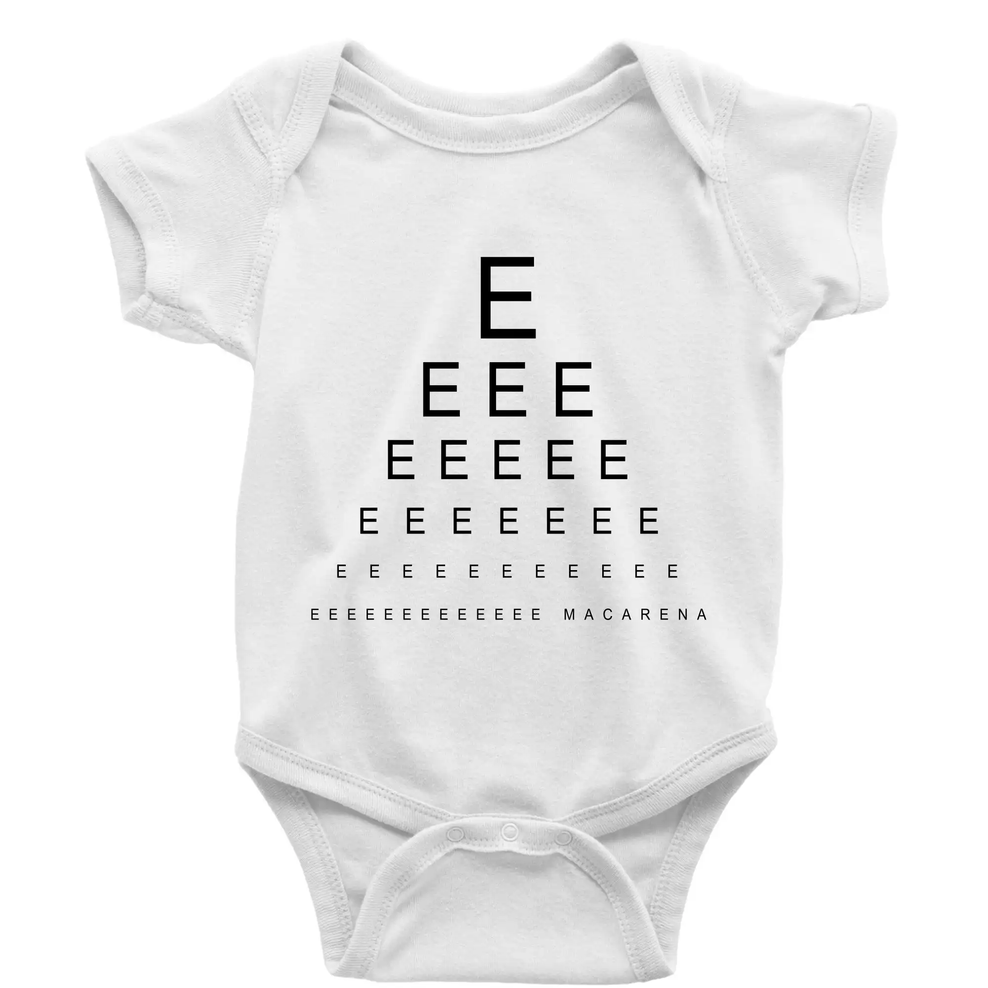 Grafické tričká - EEE macarena - Body dojčenské s krátkym rukávom
