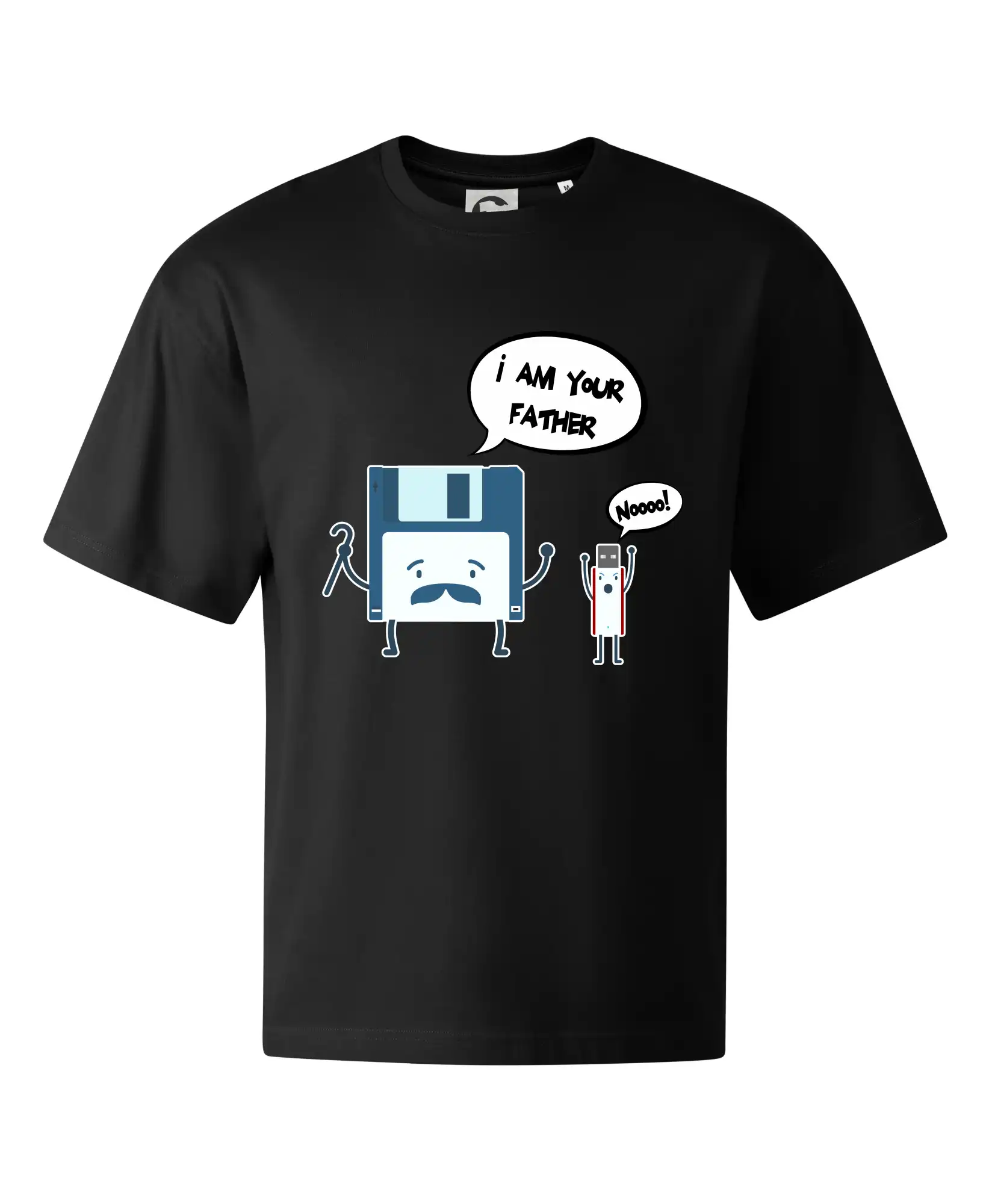 Tričká pre ajťákov - I am your father USB - Stage unisex - OVERSIZE