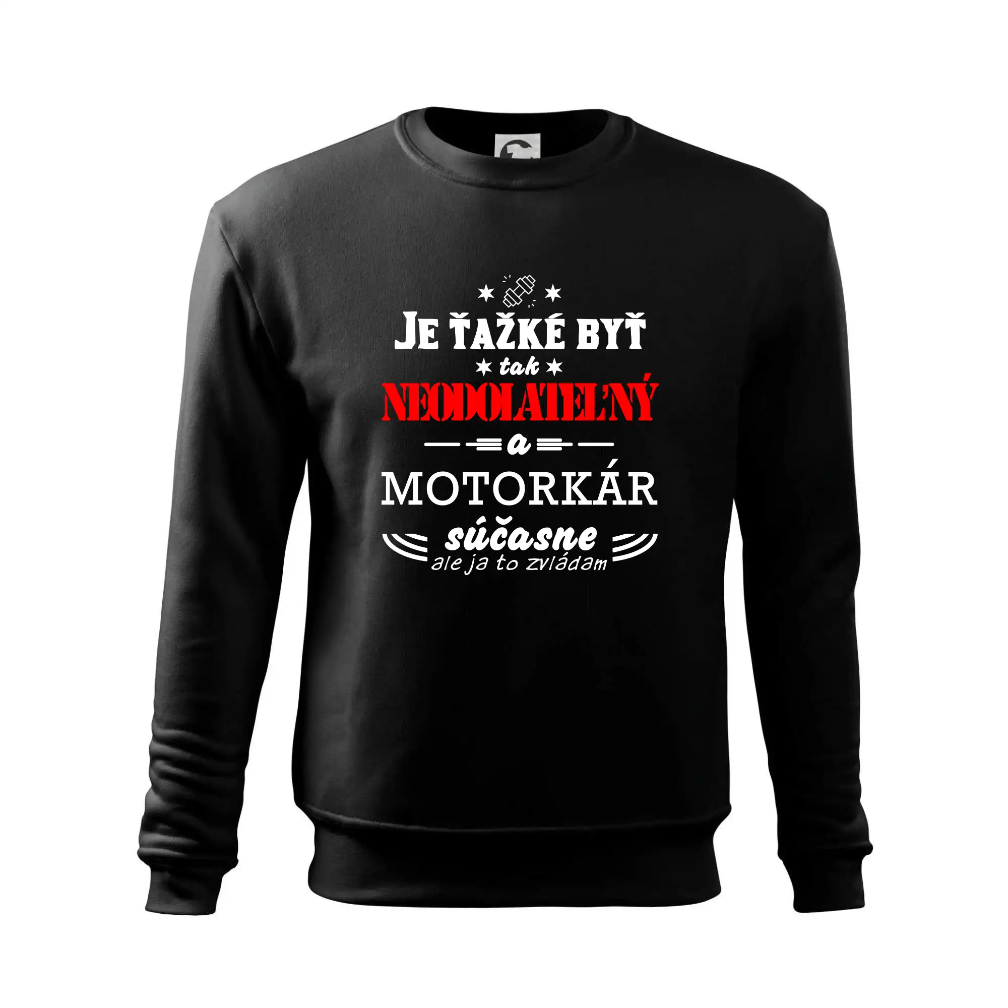 Tričká a mikiny s potlačou motoriek – pre pravých motorkárov - Neodolateľný motorkár - Mikina Essential detská