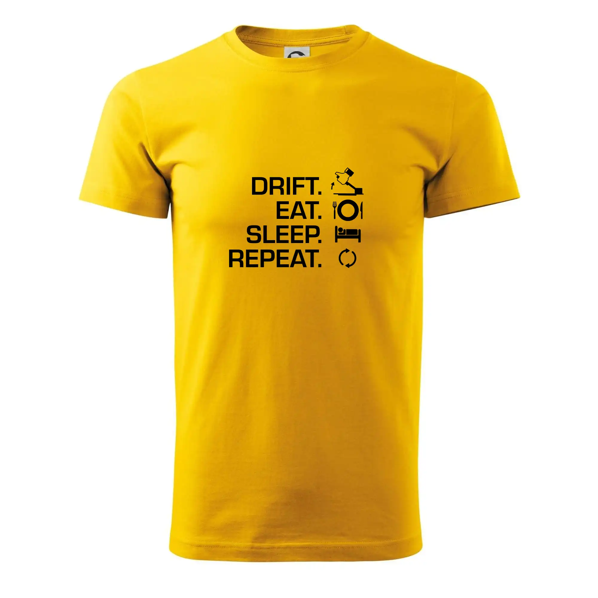 Auto tričká - Drift Eat Sleep Repeat - Pánske tričko nižšej gramáže