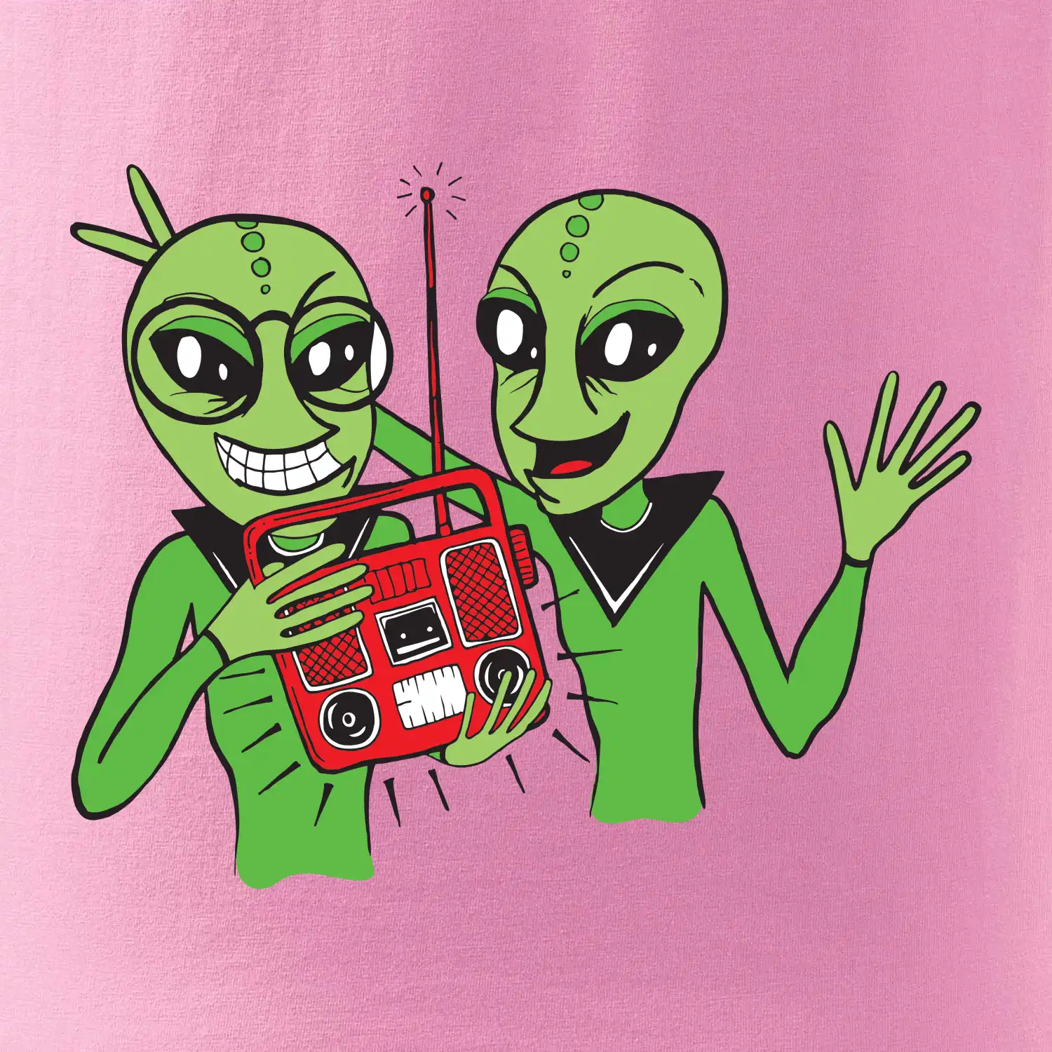 Ufo a rádio (Pecka design)