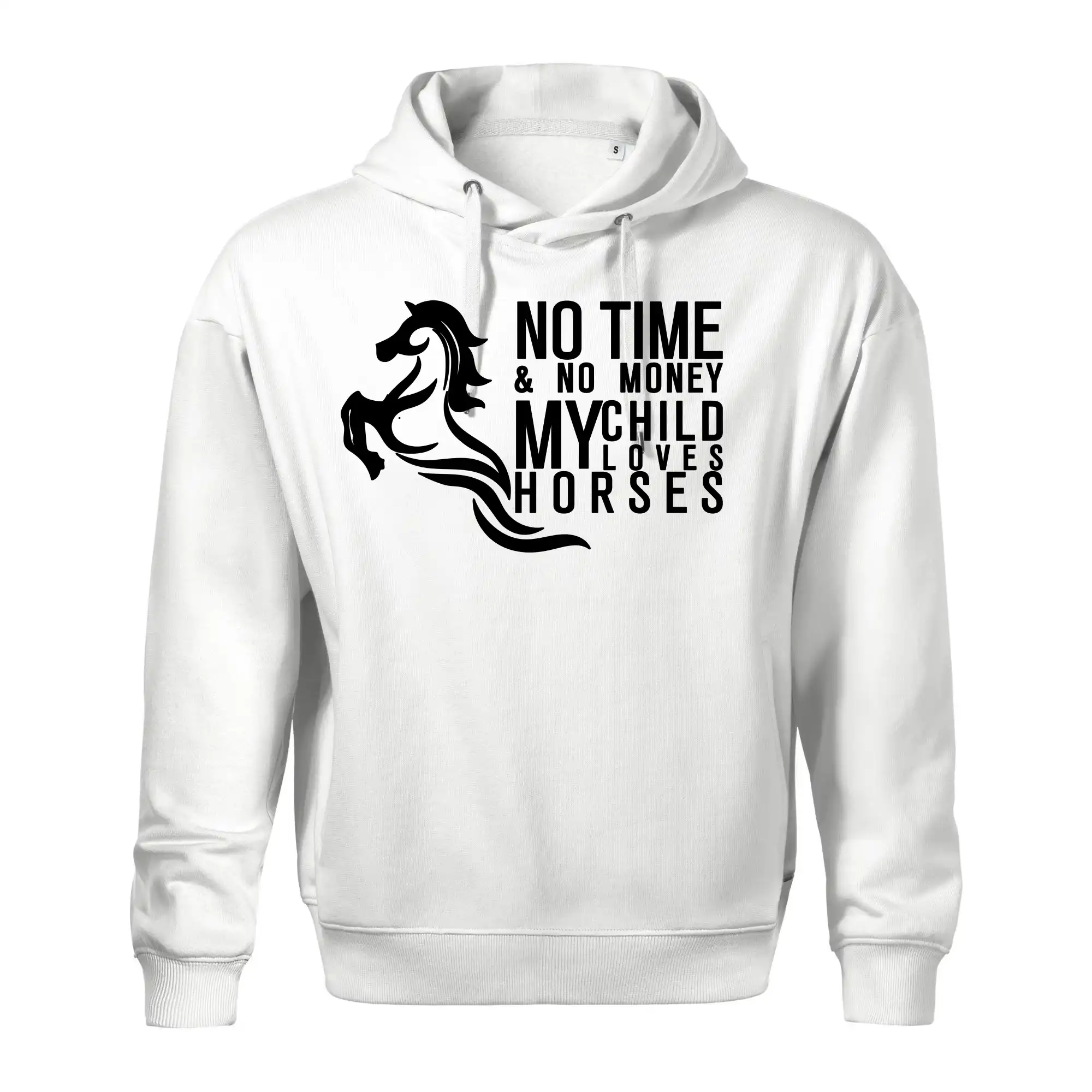 No time no money my child loves horses