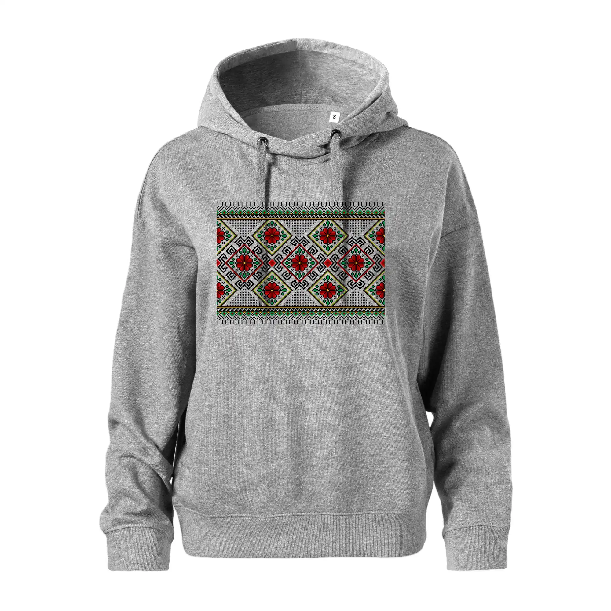 Ukrajinský vzor - Červeno Zelený
