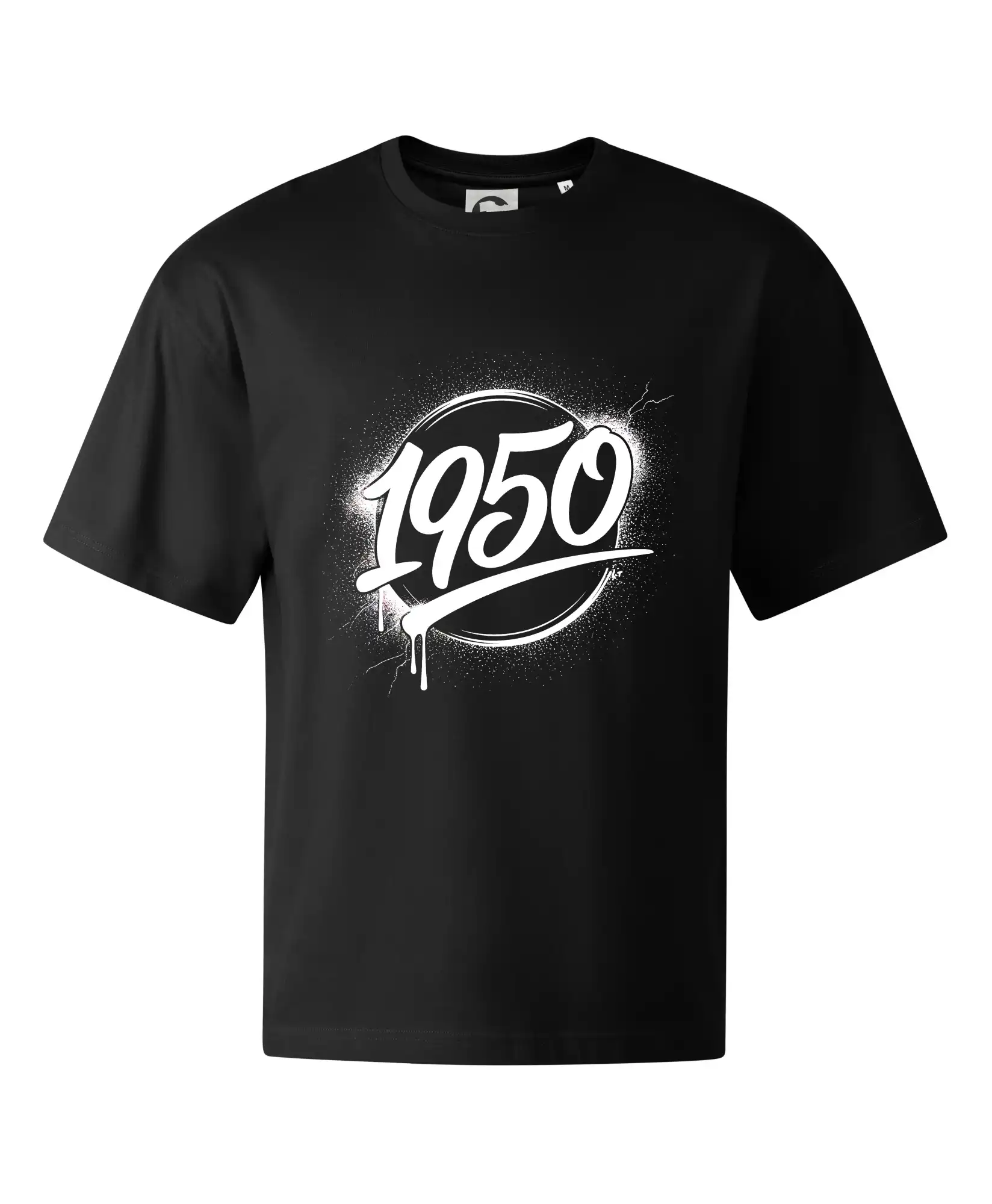 Trička s ročníkom 1950 - Narodeninový ročník graffiti 1950 - Stage unisex - OVERSIZE