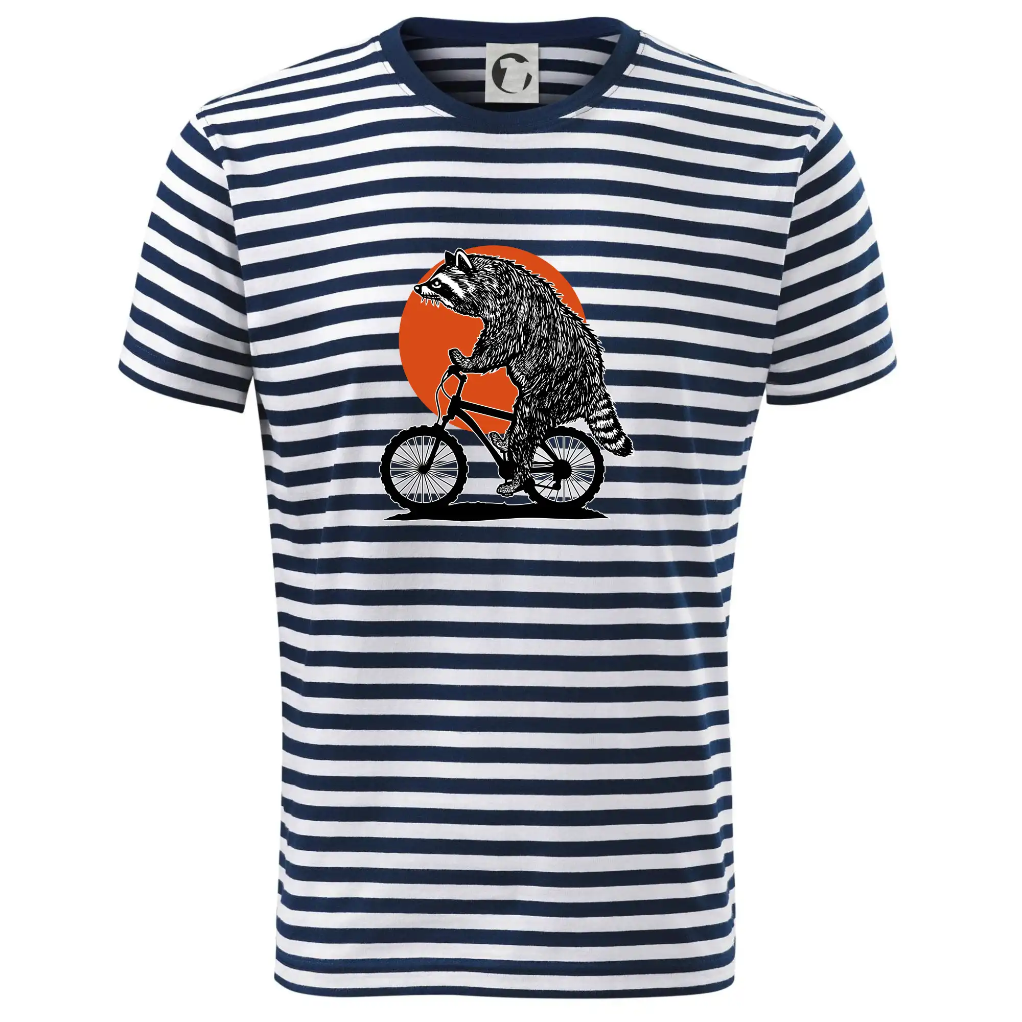 Tričko ako darček pre cyklistu - MTB mýval - Tričko na vodu