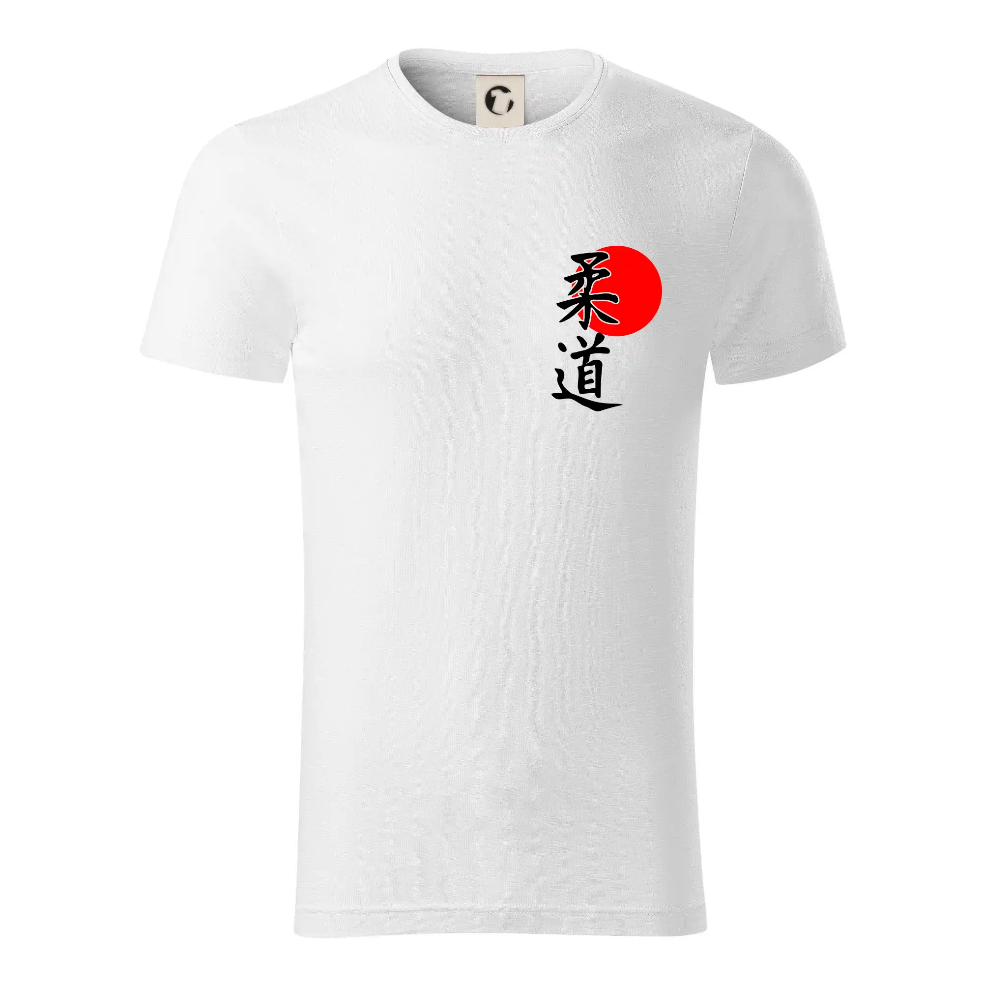 Tričká Judo - Judo Japan vlajka - Tričko z organickej bavlny