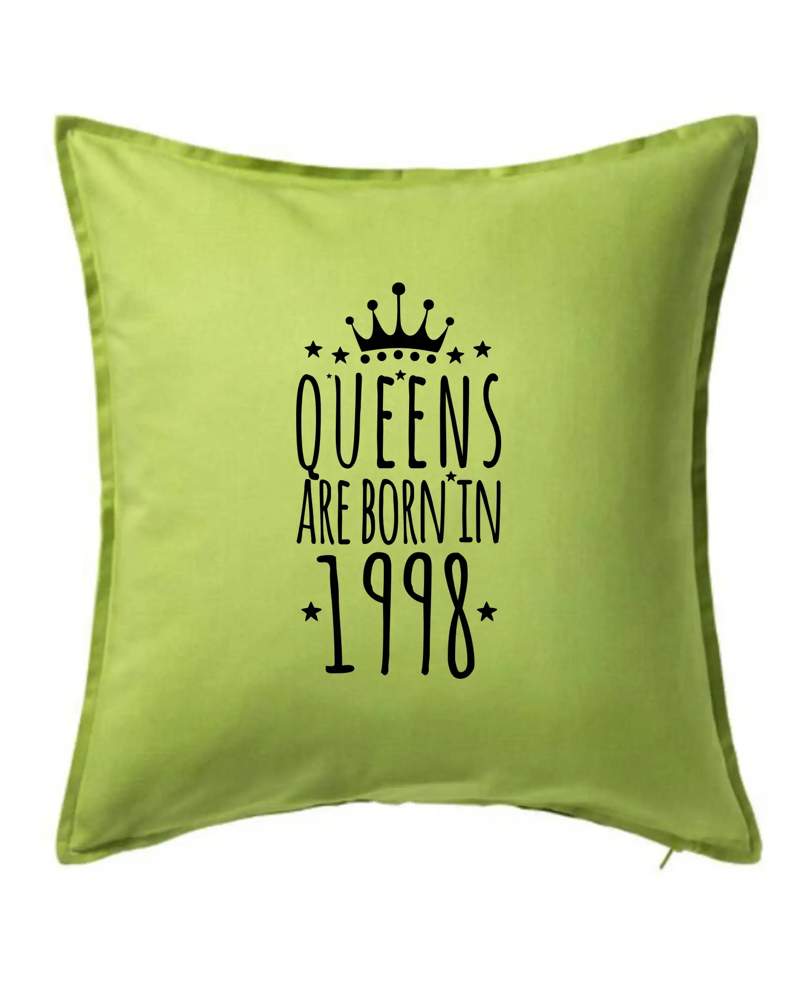 Trička s ročníkom 1998 - Queens are born in 1998 - Vankúš 50x50