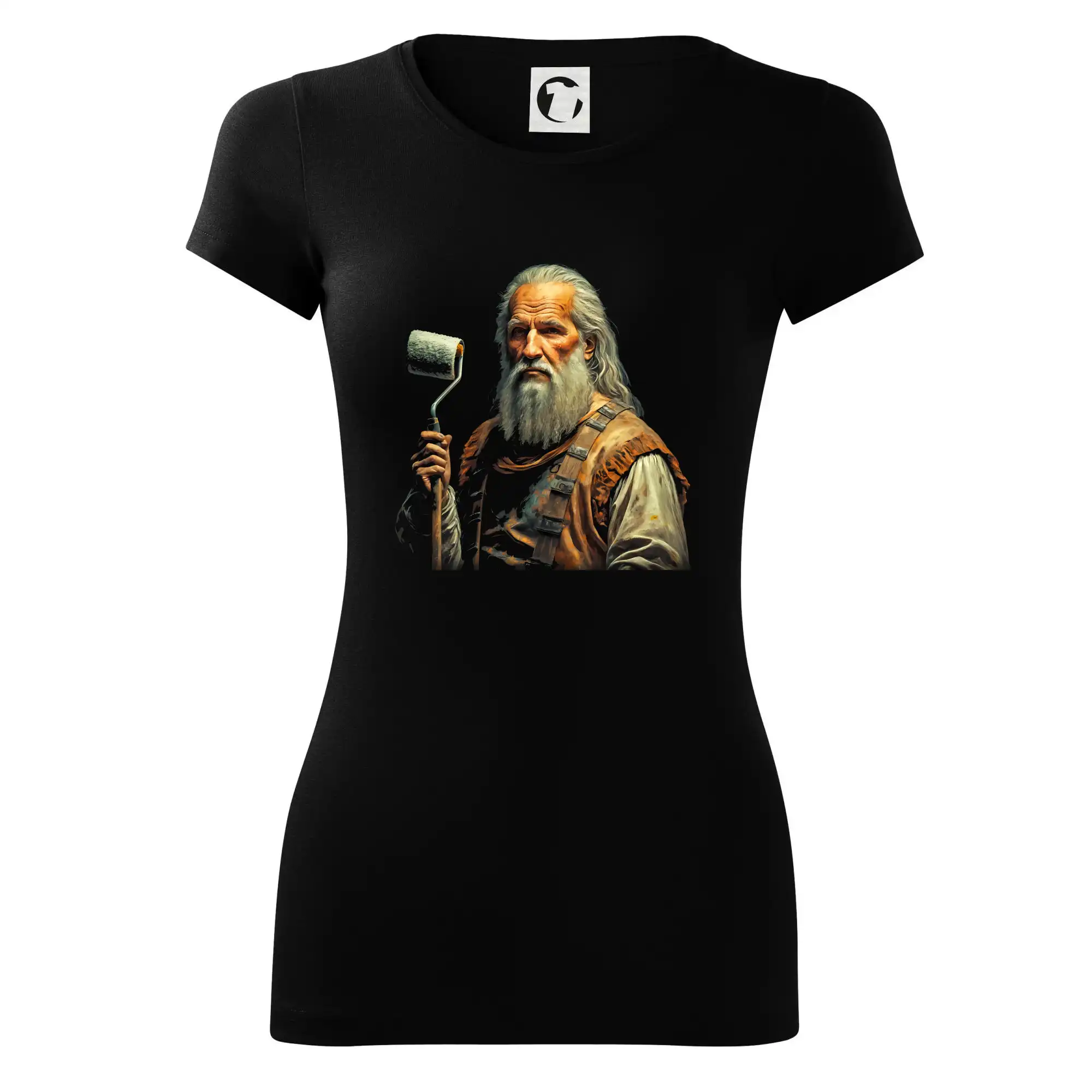 Grafické tričká - Leonardo da Vinci malíř pokojů - Dámske tričko Glance - Priliehavejší strih