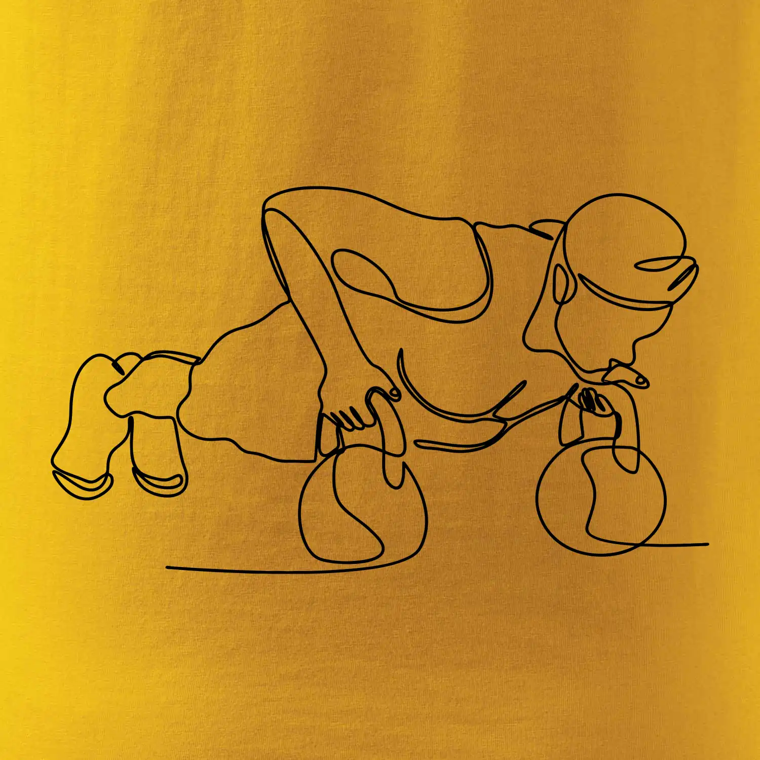 Kitebell posilování jedním tahem