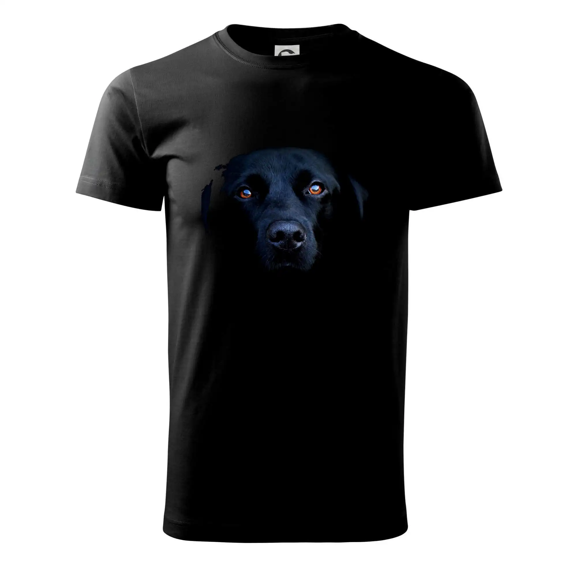 Labrador - Čierny Labrador fotka - Klasické pánske tričko vyššej gramáže