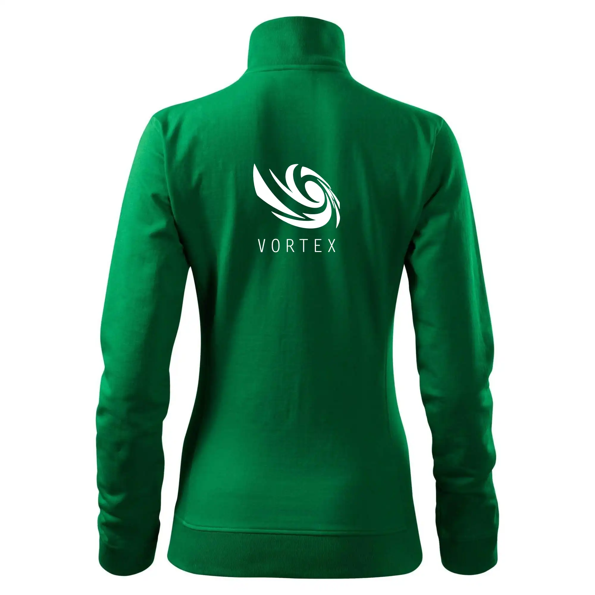 Tričká, mikiny a šiltovky pre Youtubery - Vortex logo jednofarebné - Mikina dámska Viva bez kapucne