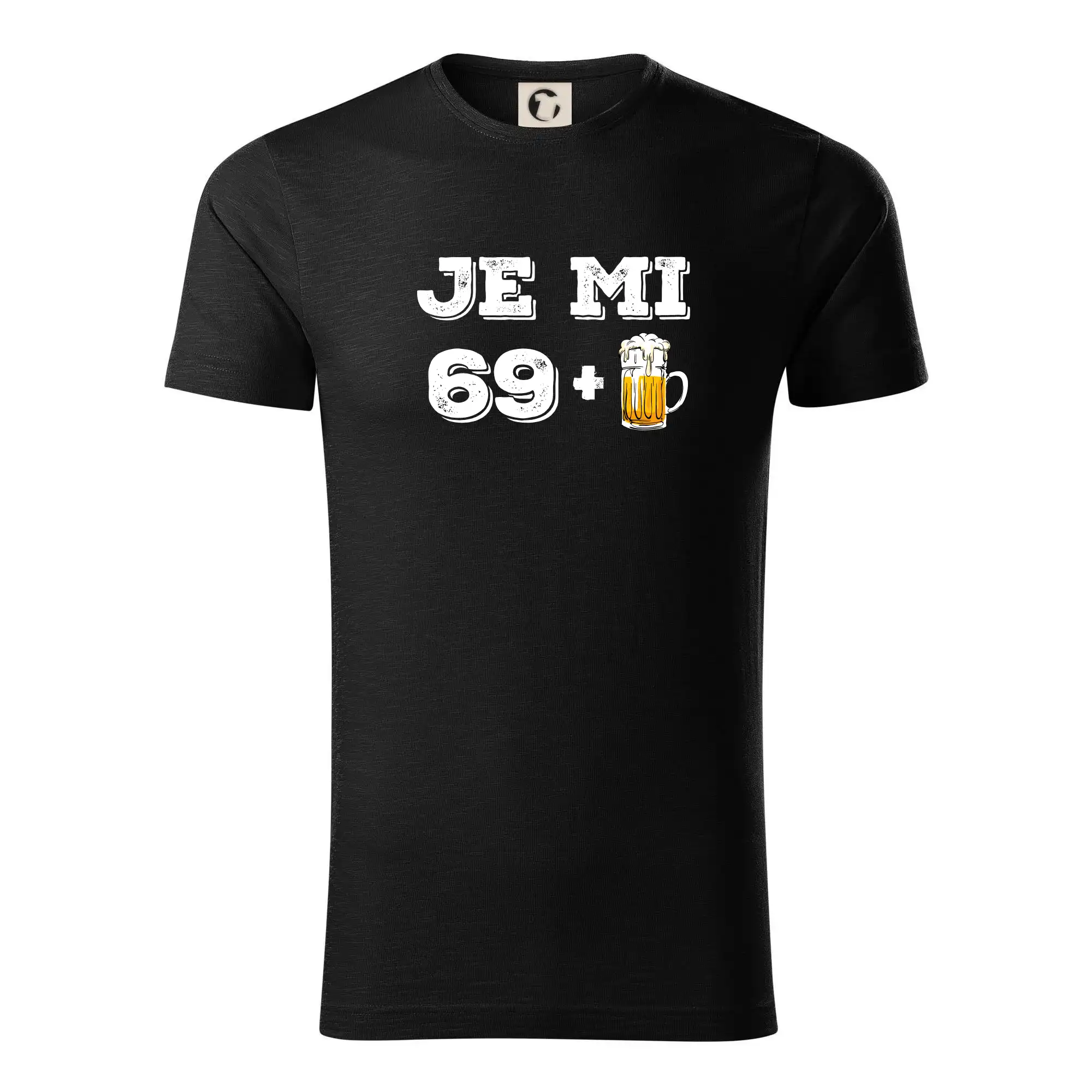 Tričká k narodeninám - Je mi 70 pivo - Tričko z organickej bavlny