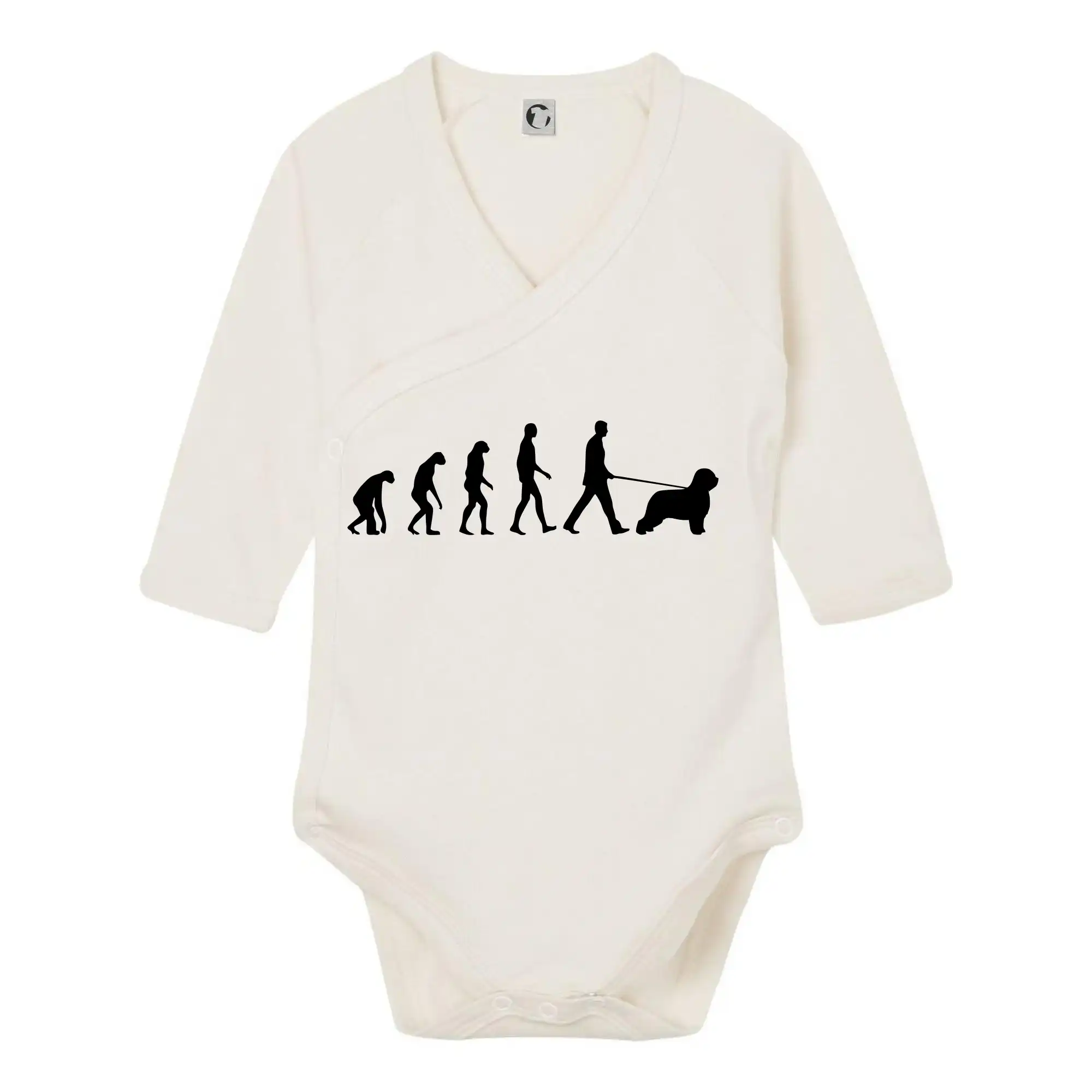 Ostatné psie plemená - Evolúcia pes Briard - Body zavinovacie s dlhým rukávom