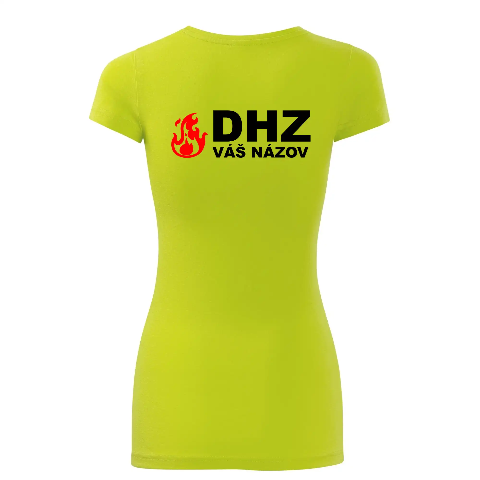 DHZ (oheň, firesport, názov sboru - vlastný nápis)