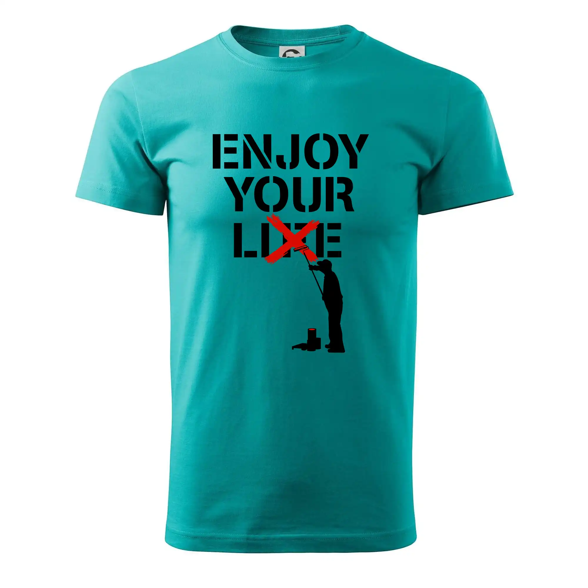 Grafické tričká - Enjoy Your Lie - Klasické pánske tričko vyššej gramáže