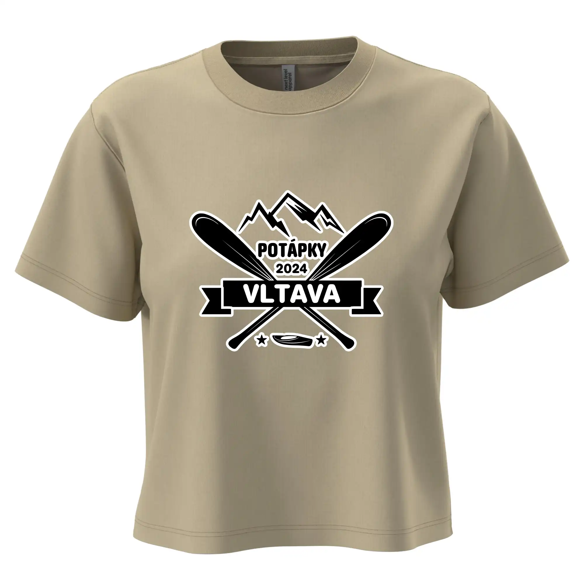 K vode - pádla hory (vlastný nápis)