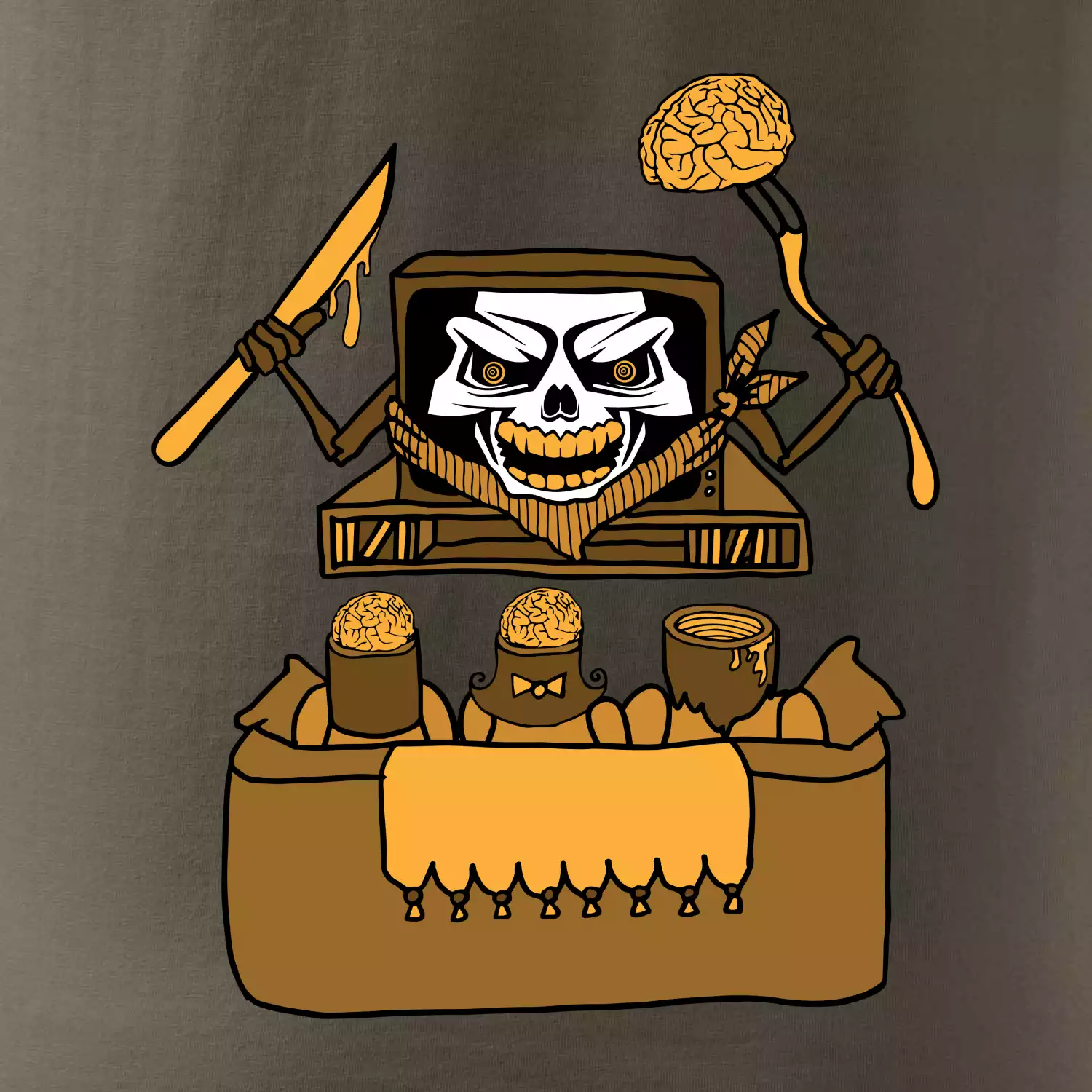 Mozkožrút - televízia (Pecka design) Mozkožrút - televízia (Pecka design)