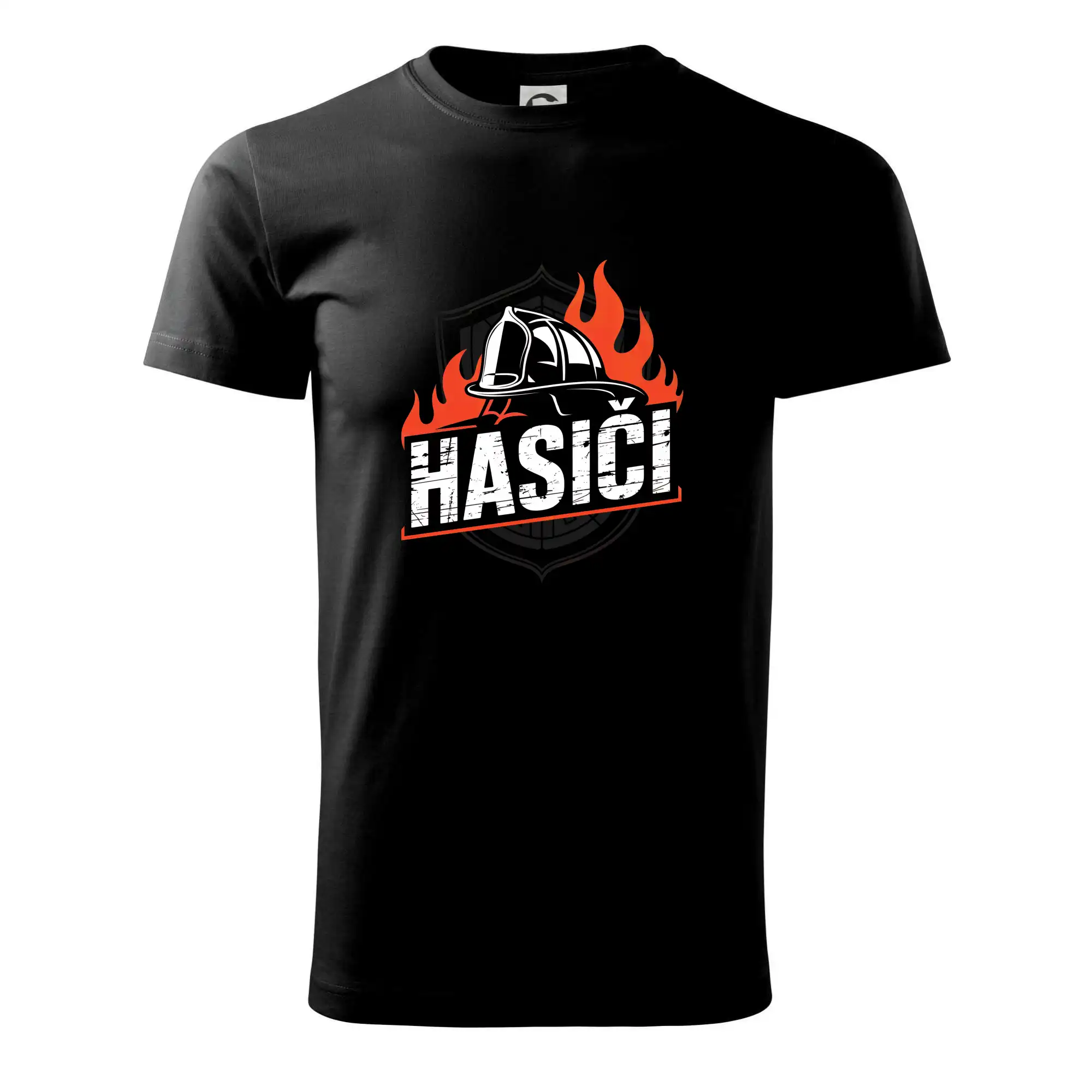 Originálne tričká pre hasičov - Hasiči barevný erb - Klasické pánske tričko vyššej gramáže