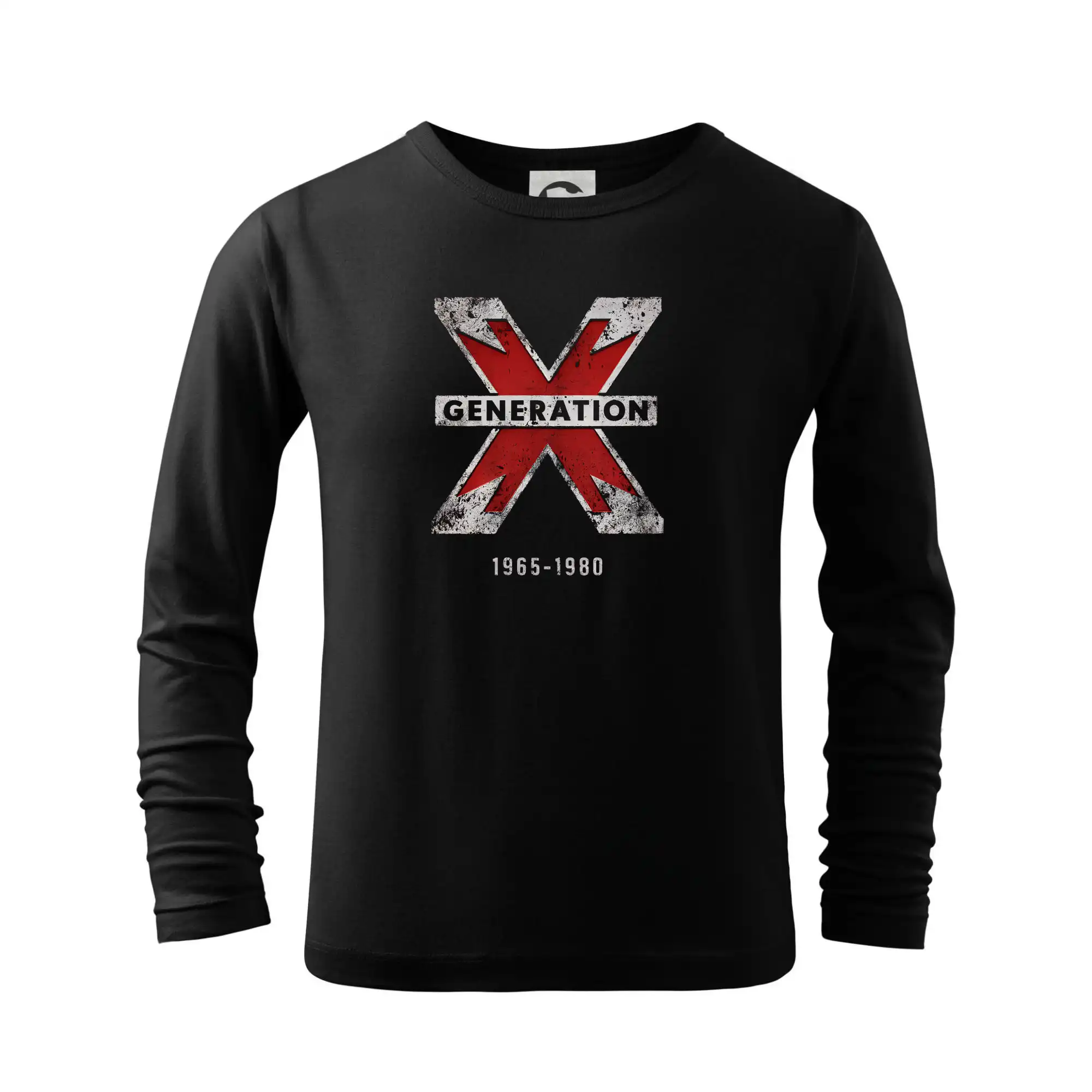 Tričká s motívmi ktoré frčia na internete - Generace X (Gen X) - X 1965 - 1980 - Tričko detské Long Sleeve