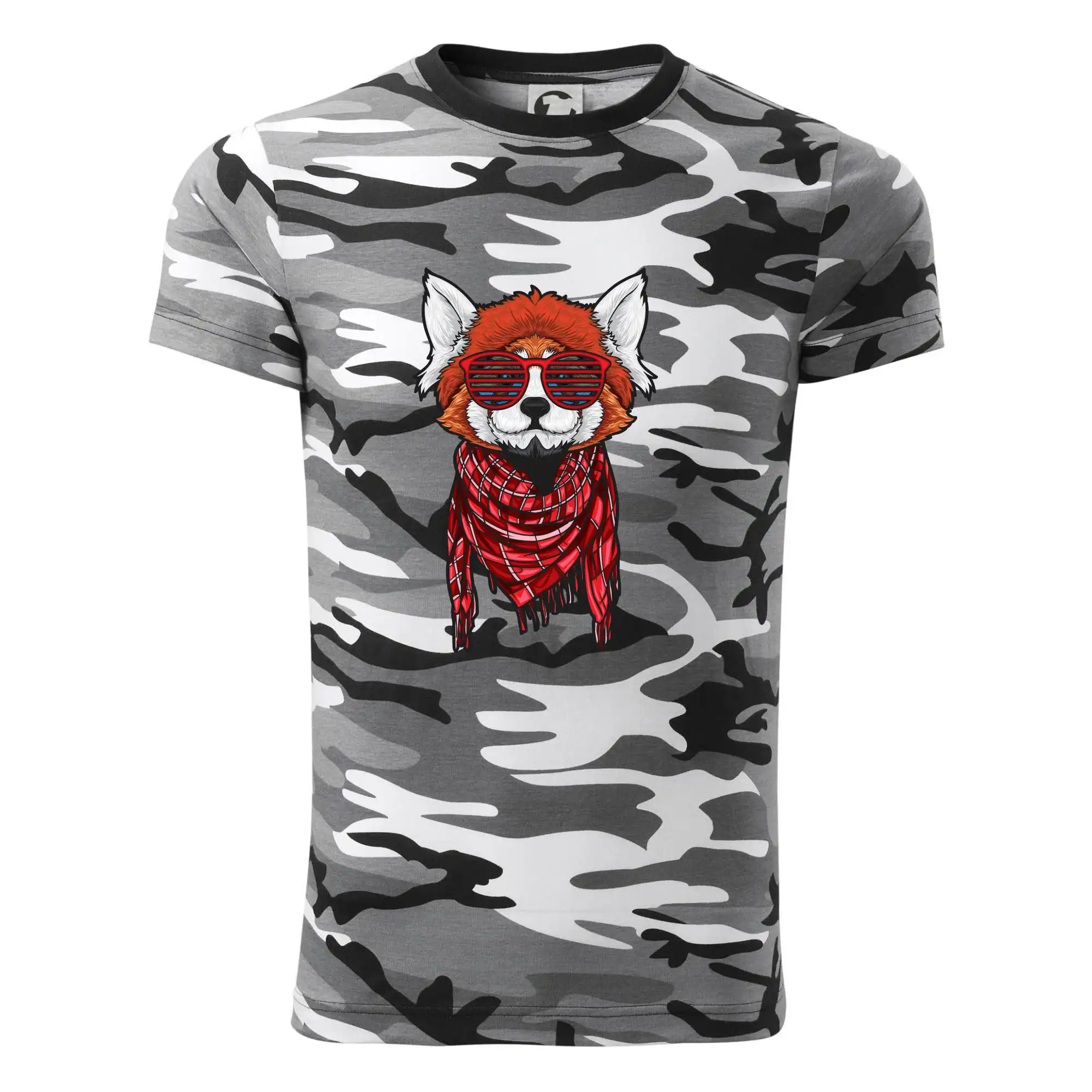 Červená panda hipster