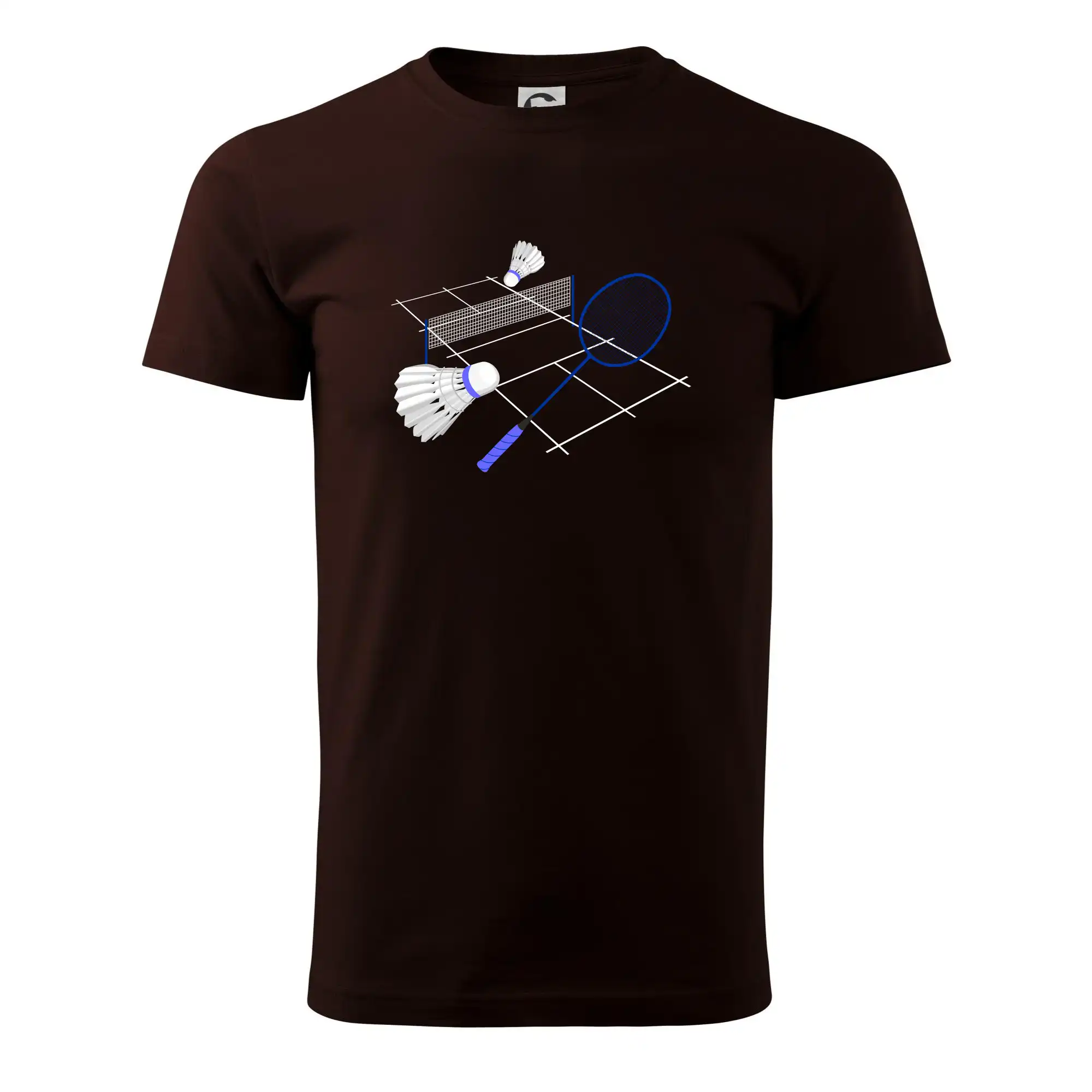 Tričká na bedminton - Bedminton - ihrisko - Pánske tričko nižšej gramáže